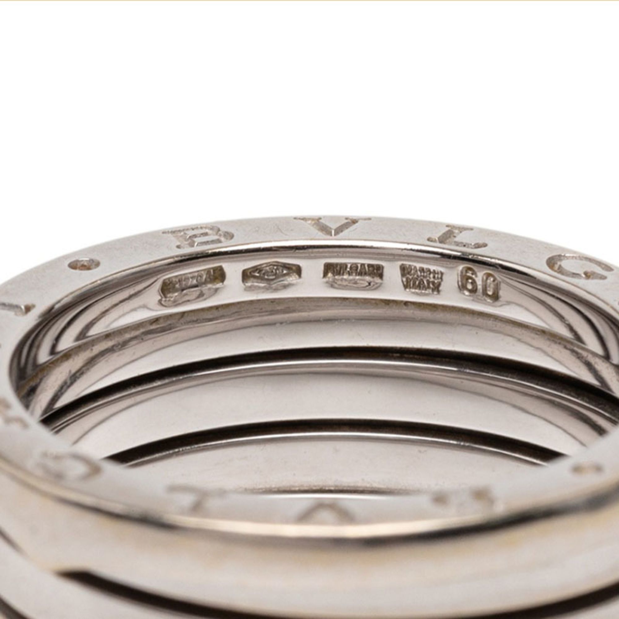 White Gold (18K) Band Ring (Pre-Owned) - Bvlgari - Modalova