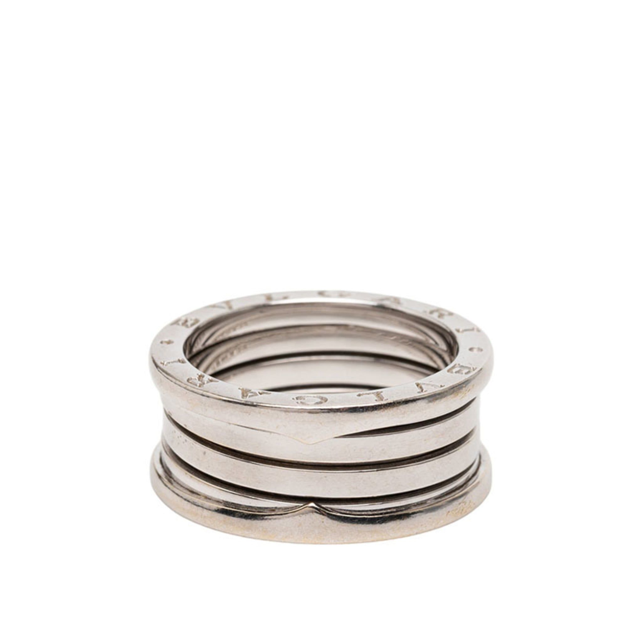 White Gold (18K) Band Ring (Pre-Owned) - Bvlgari - Modalova