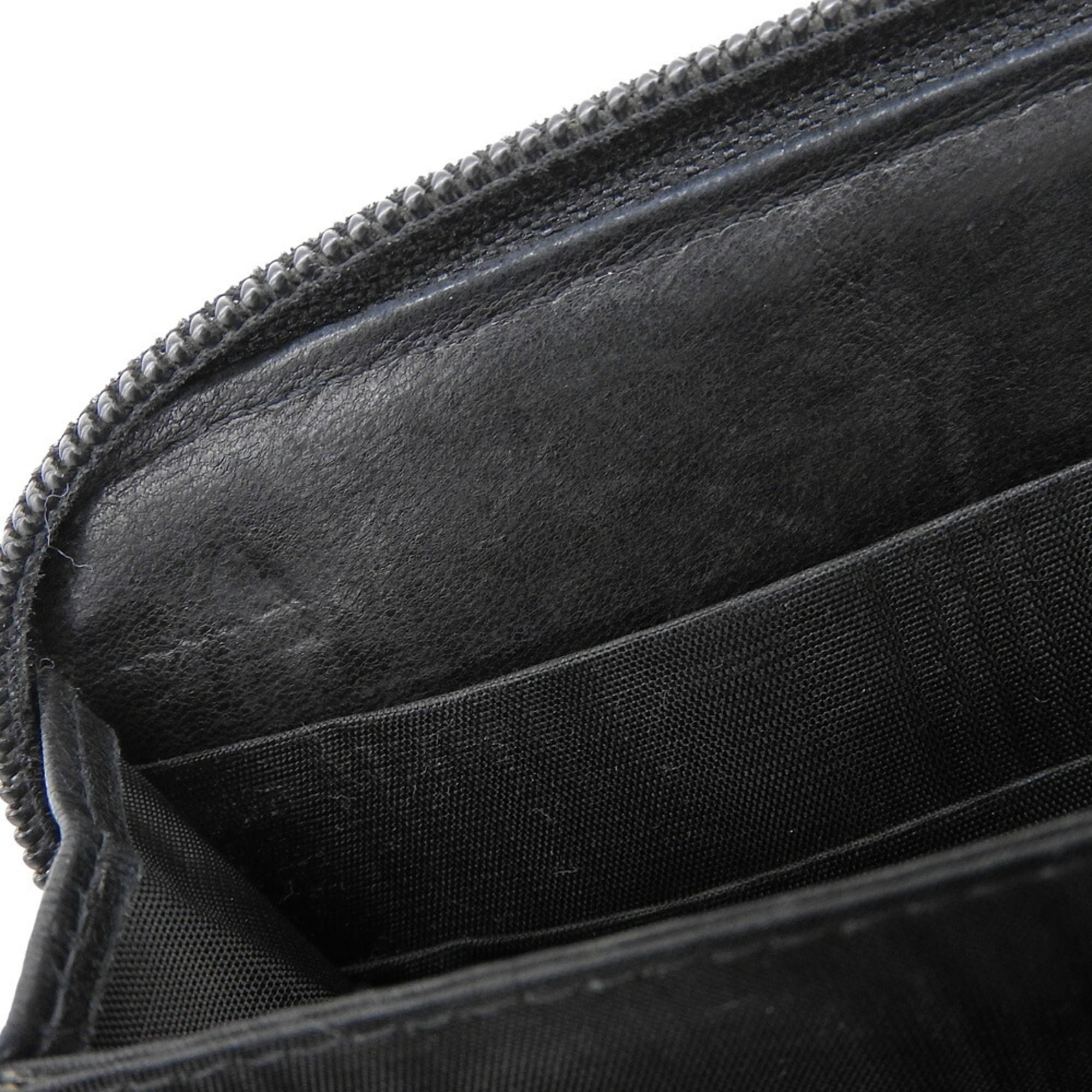 Grained Calfskin Long Wallet (Bi-Fold) (Pre-Owned) - Chanel - Modalova