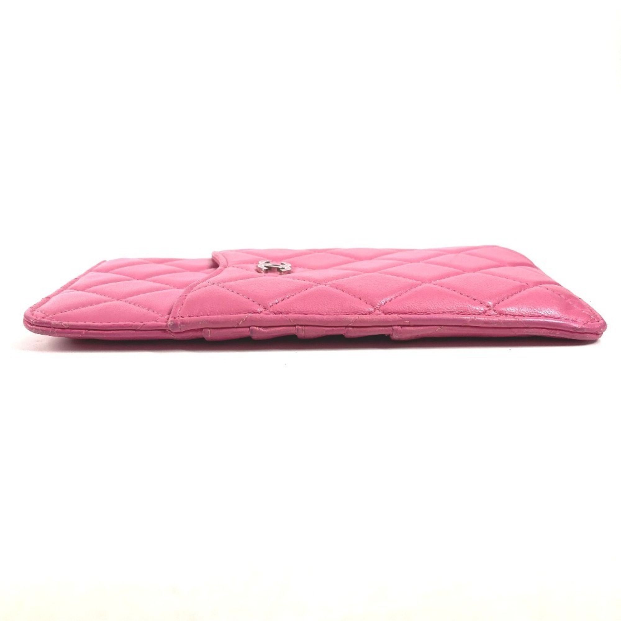 Leather Long Wallet (Bi-Fold) (Pre-Owned) - Chanel - Modalova