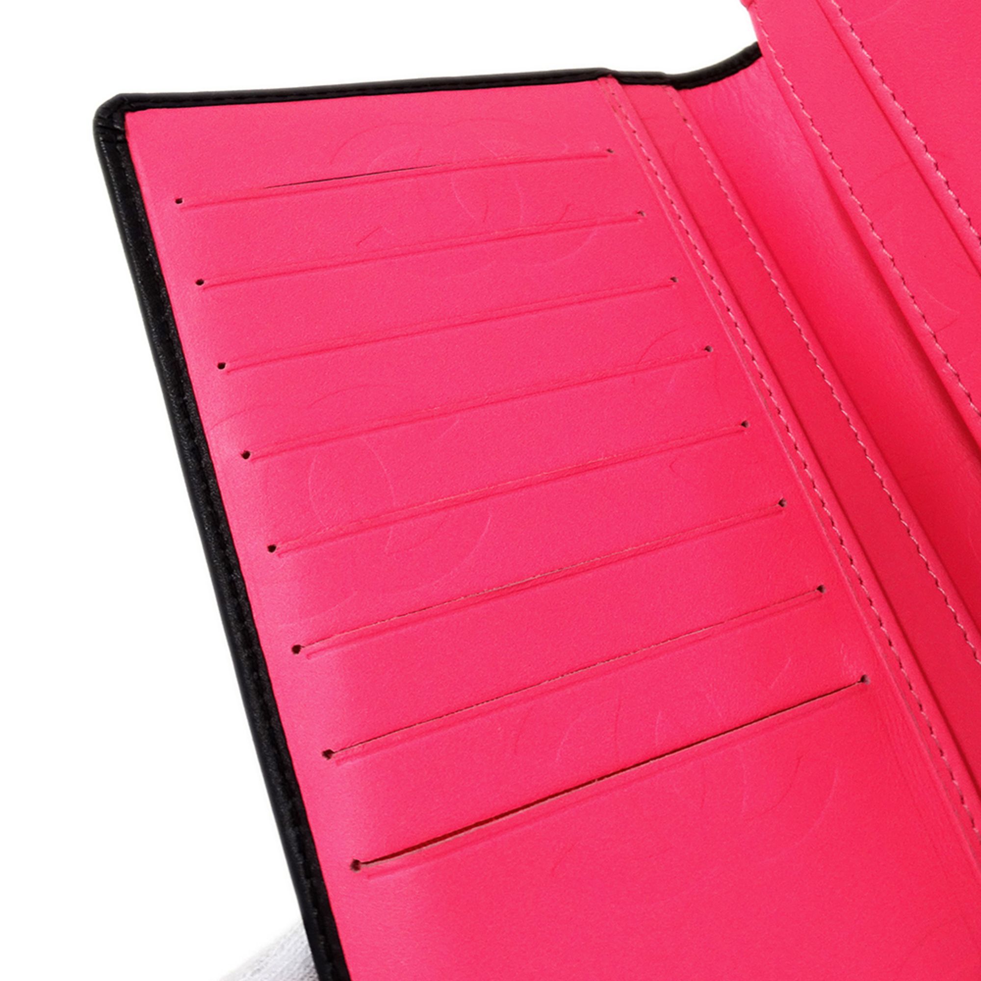 Cambon Leather Long Wallet (Bi-Fold) (Pre-Owned) - Chanel - Modalova