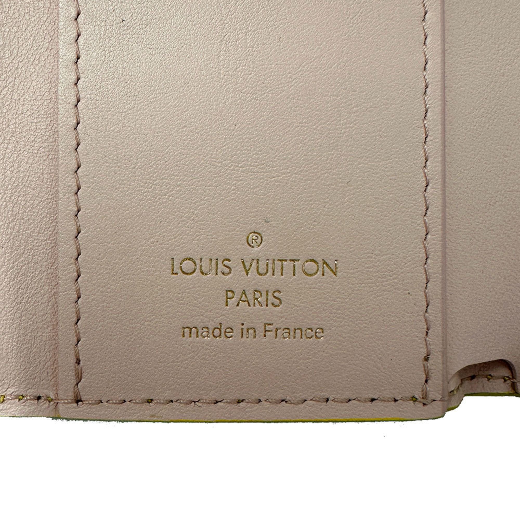 Taurillon Leather Wallet (Tri-Fold) (Pre-Owned) - Louis Vuitton - Modalova