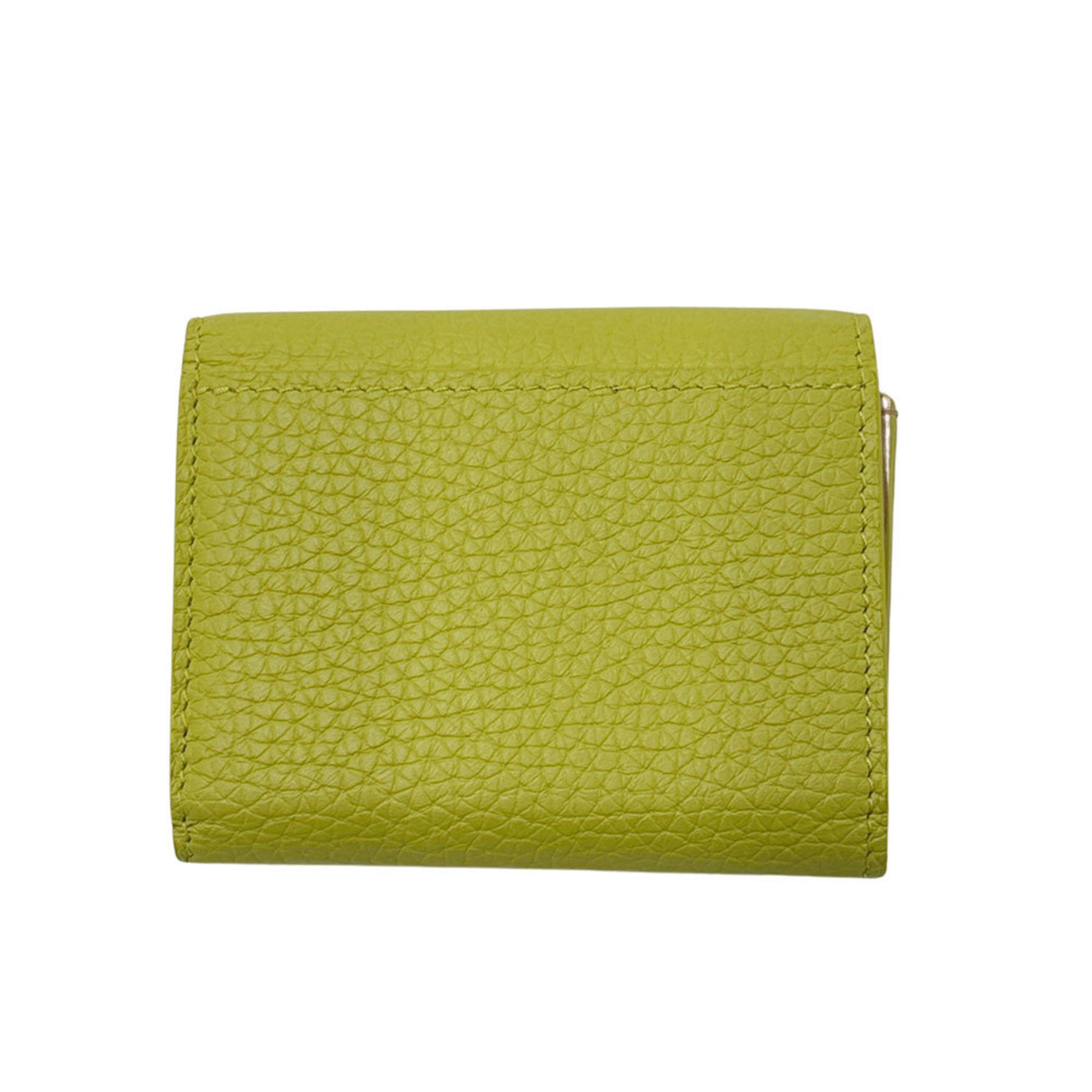Taurillon Leather Wallet (Tri-Fold) (Pre-Owned) - Louis Vuitton - Modalova