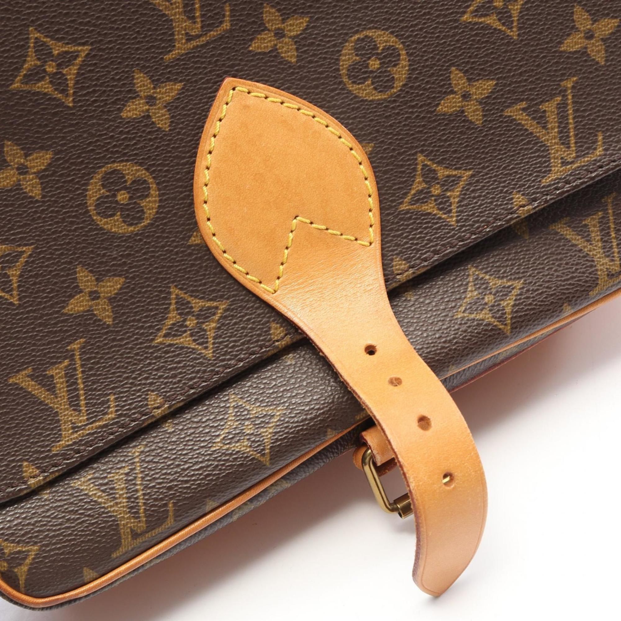 Coated Canvas Leather Handbag Shoulder Bag (Pre-Owned) - Louis Vuitton - Modalova