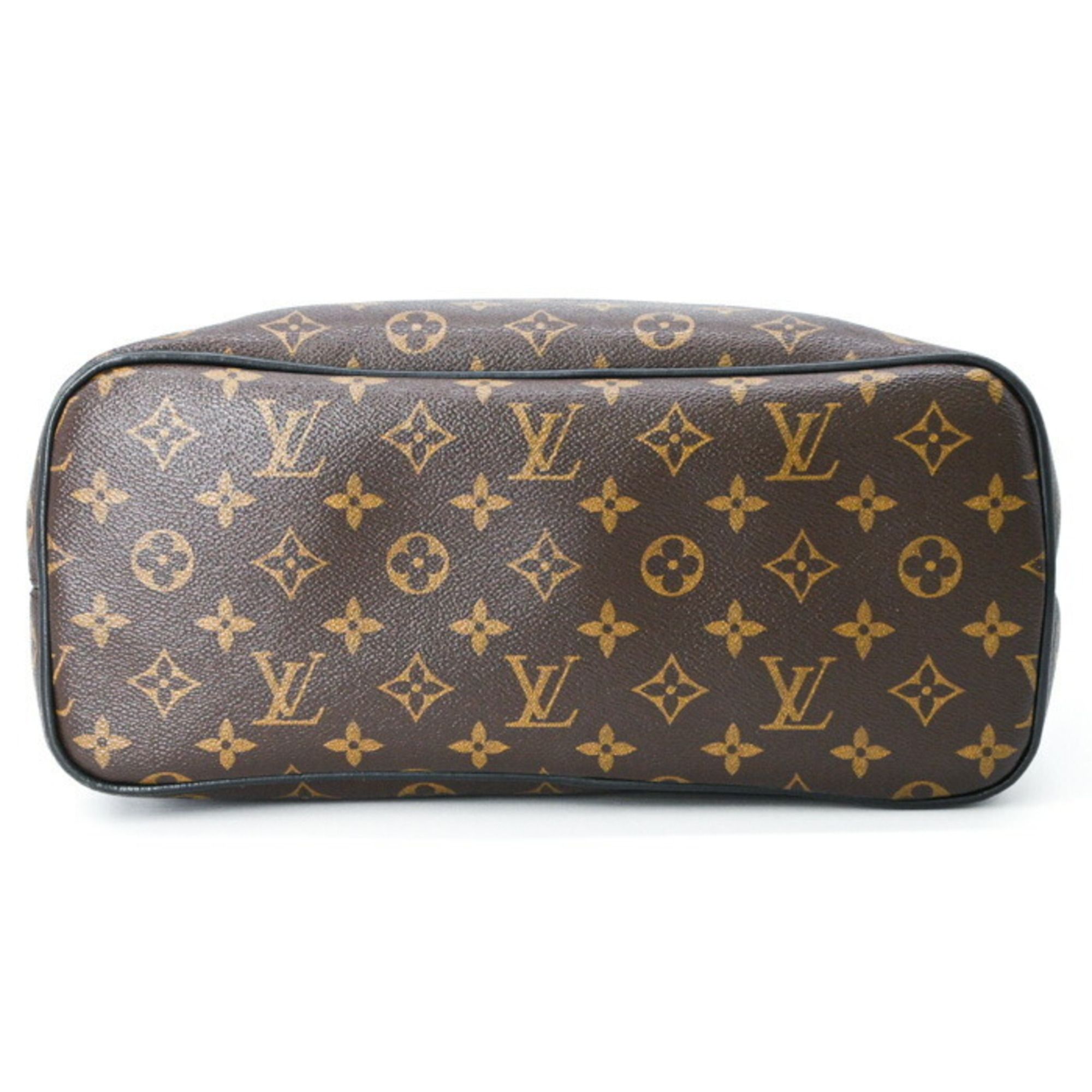 Monogram Macassar Monogram Leather Backpack (Pre-Owned) - Louis Vuitton - Modalova