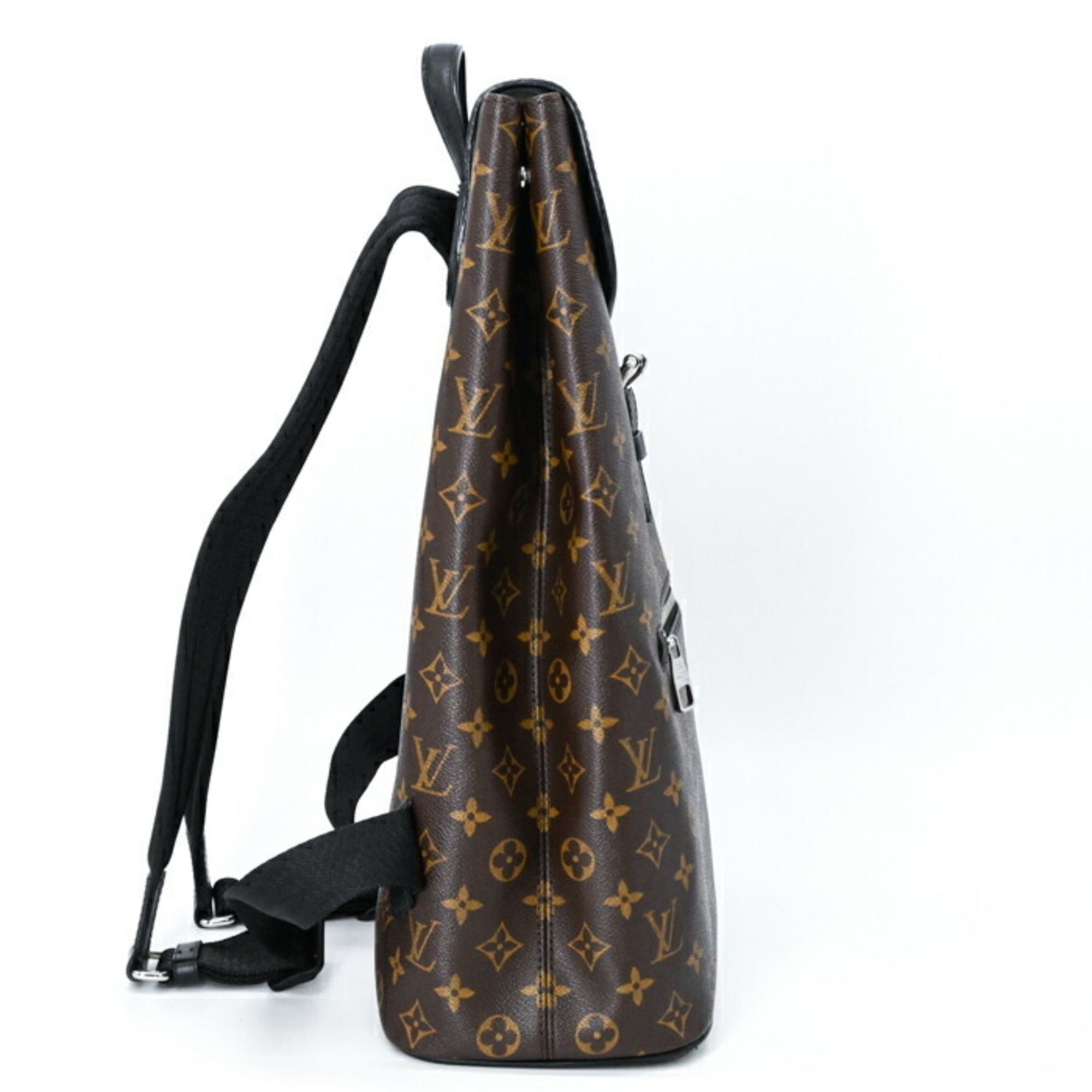 Monogram Macassar Monogram Leather Backpack (Pre-Owned) - Louis Vuitton - Modalova