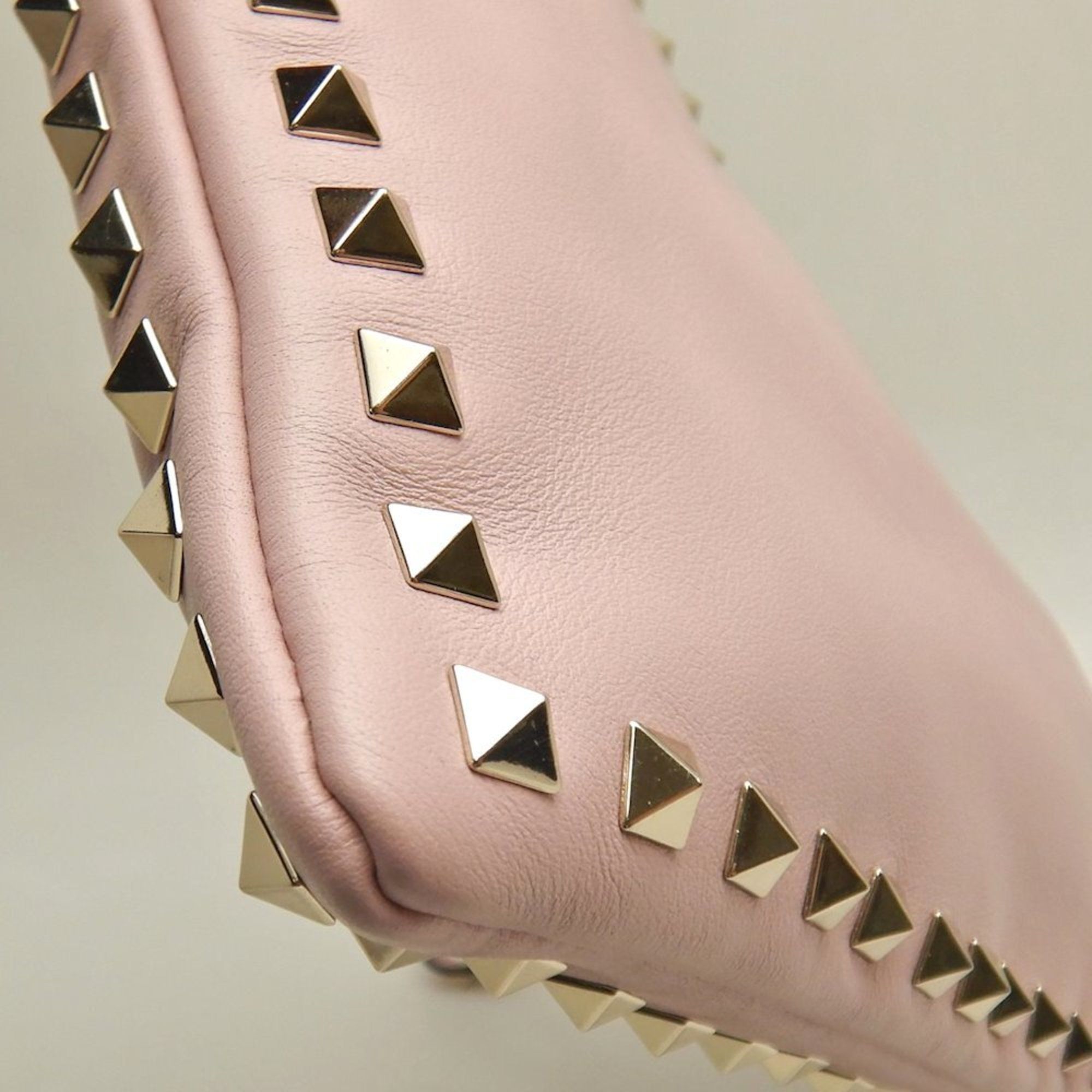 Leather Clutch Bag (Pre-Owned) - Valentino - Modalova