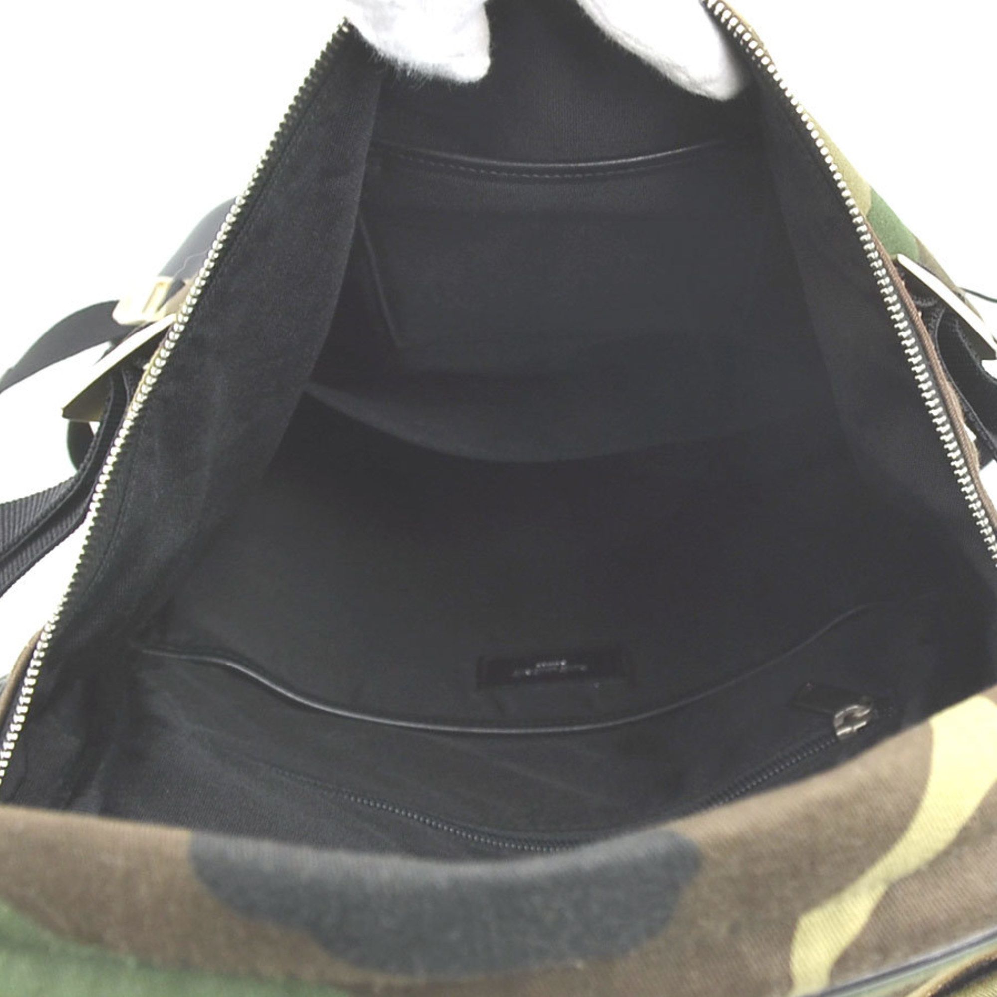 Canvas Leather Backpack (Pre-Owned) - Saint Laurent - Modalova