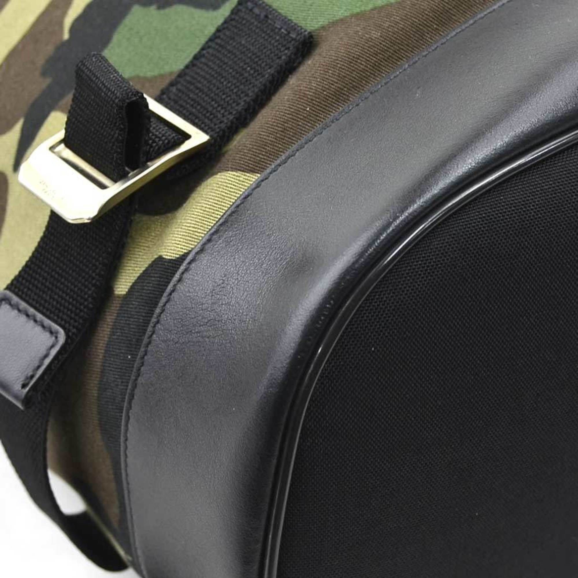 Canvas Leather Backpack (Pre-Owned) - Saint Laurent - Modalova