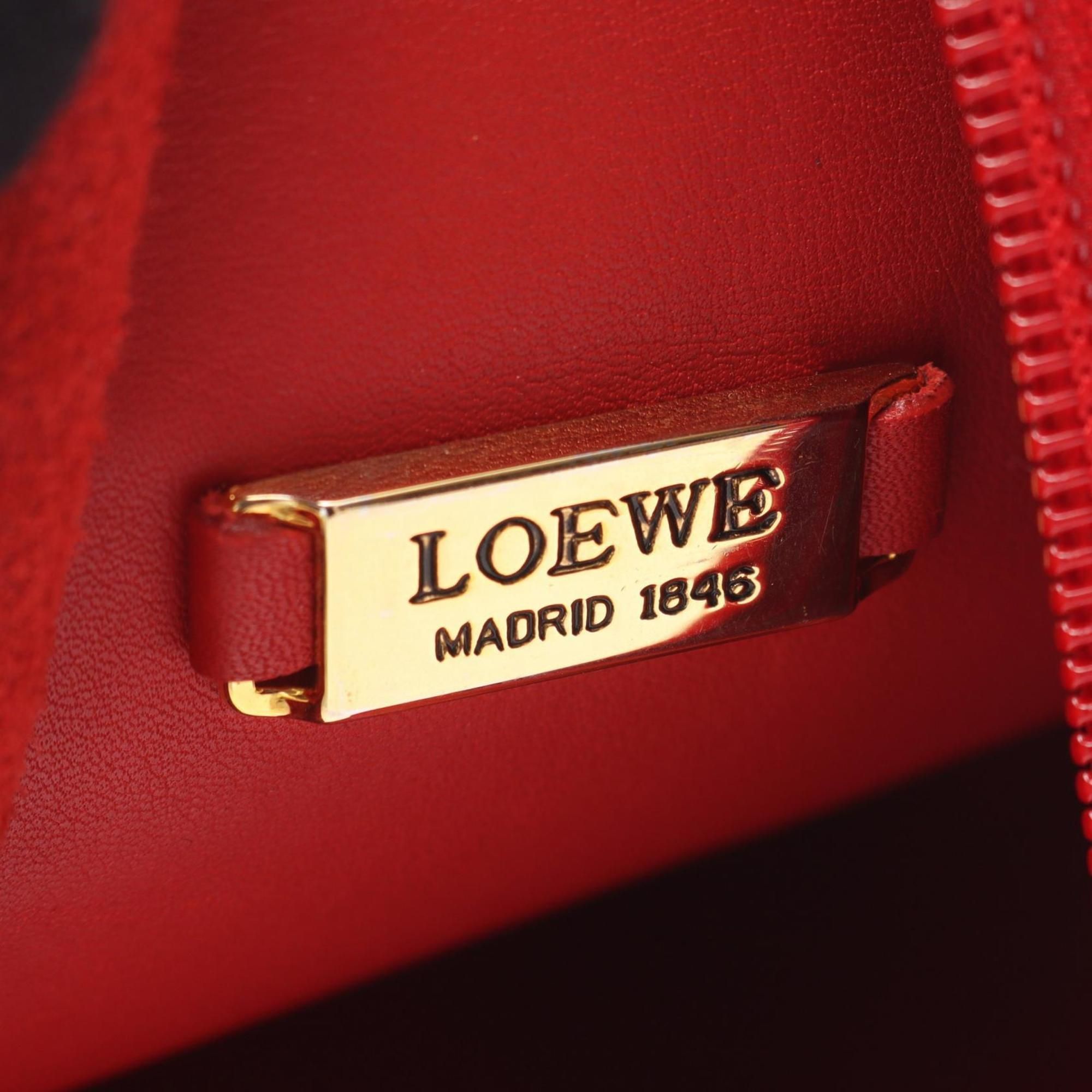 Leather Backpack Handbag Pouch (Pre-Owned) - Loewe - Modalova