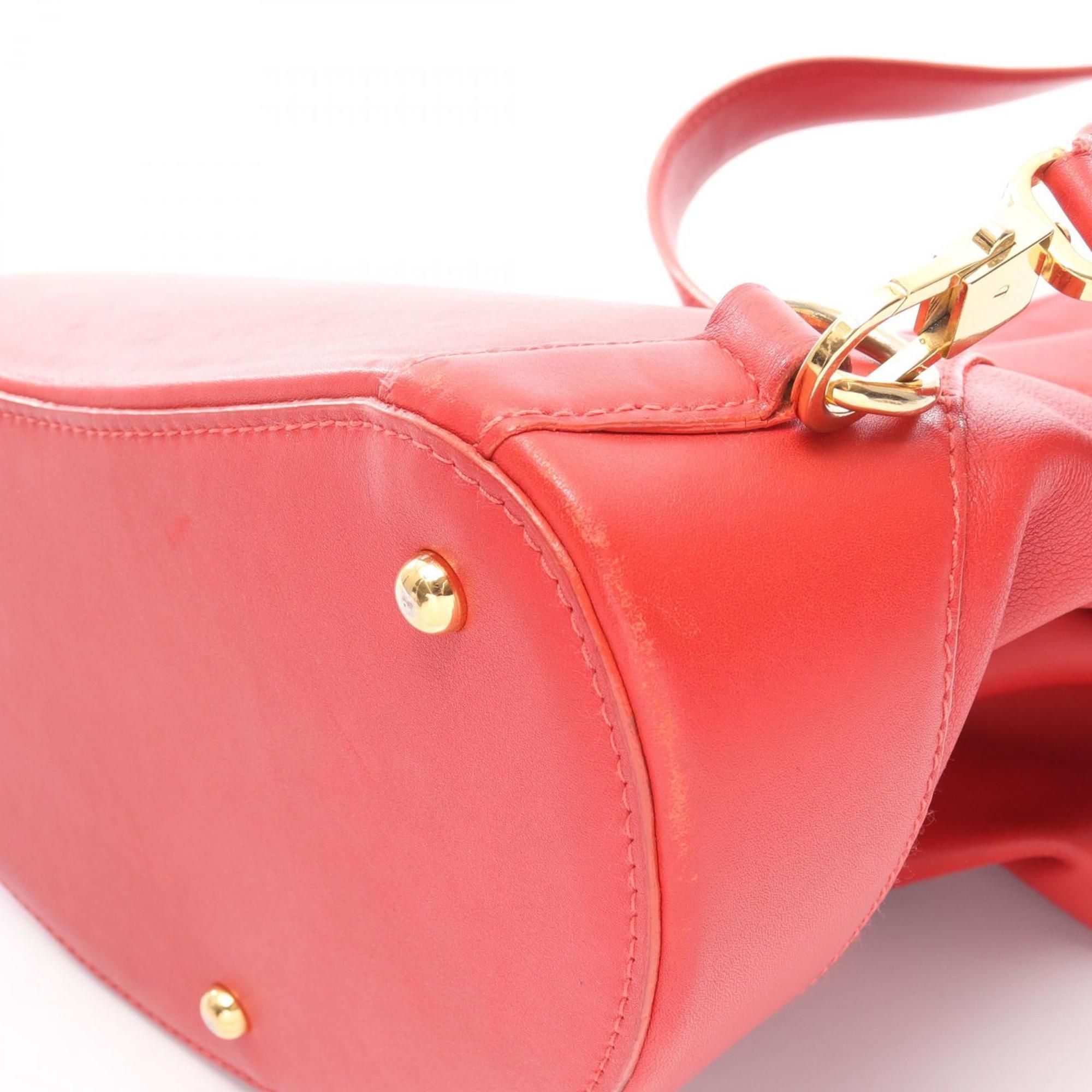 Leather Backpack Handbag Pouch (Pre-Owned) - Loewe - Modalova