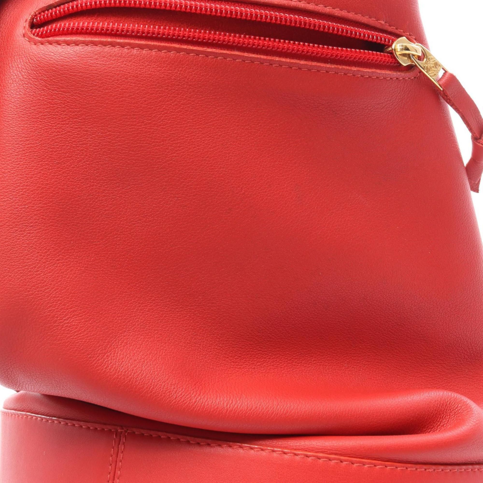 Leather Backpack Handbag Pouch (Pre-Owned) - Loewe - Modalova