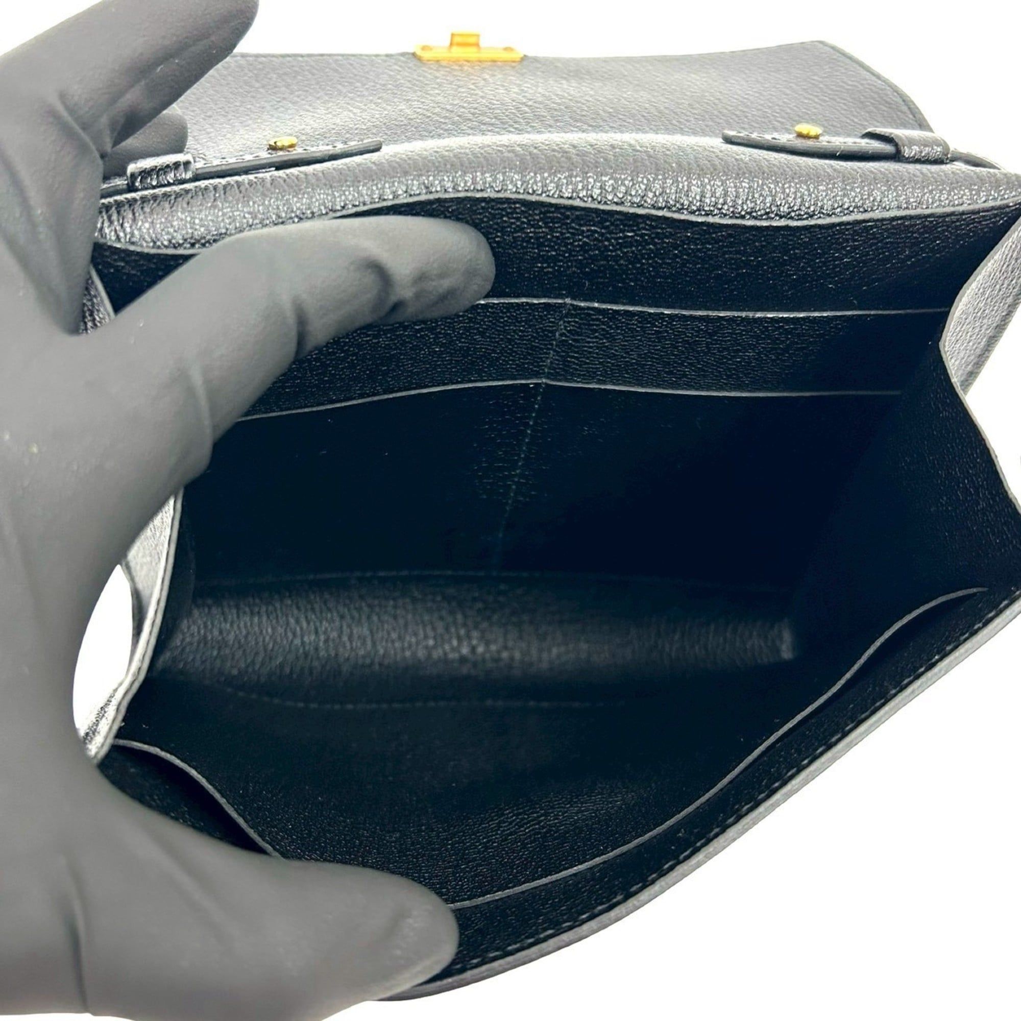 Chevre Leather Pochette Shoulder Bag (Pre-Owned) - Hermes - Modalova