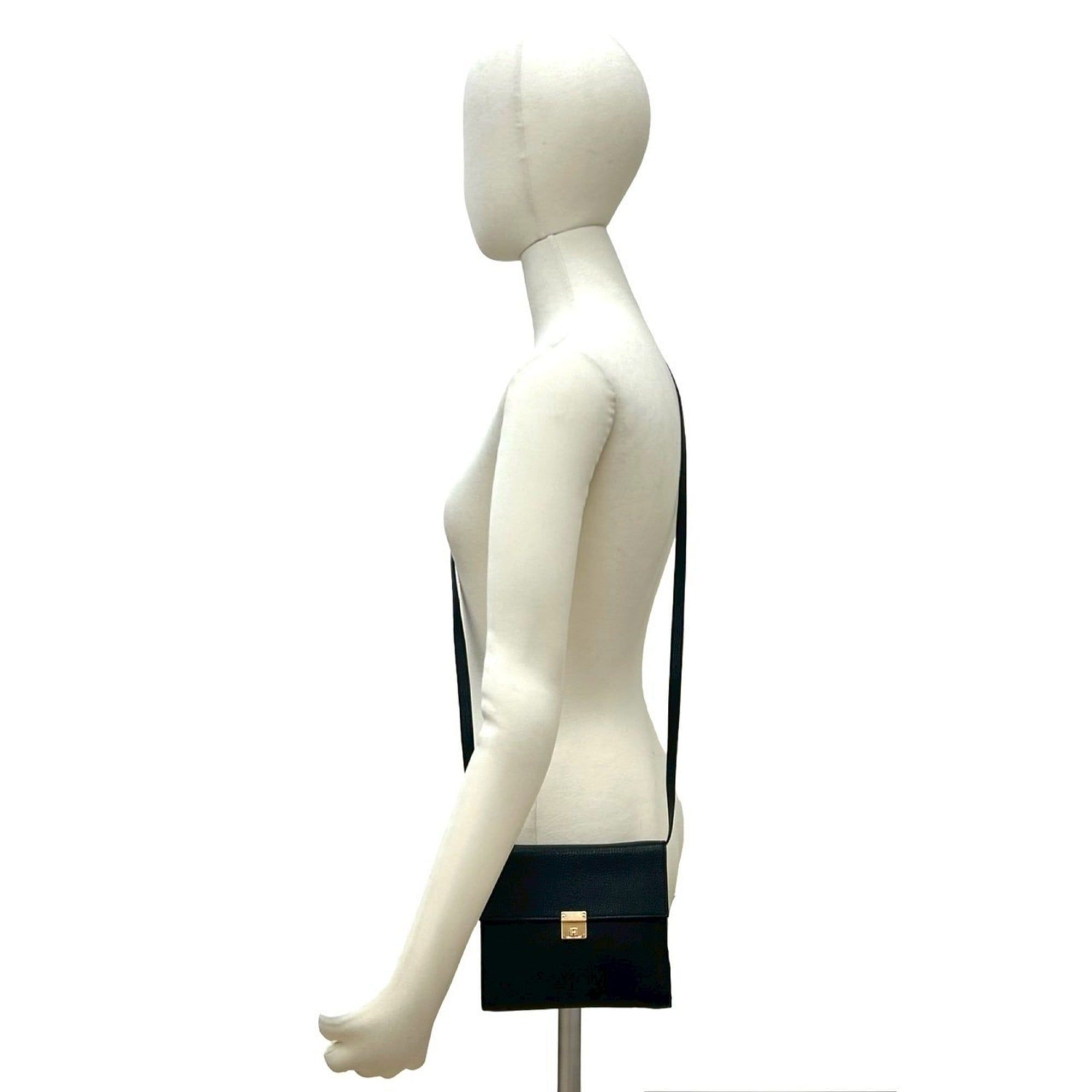Chevre Leather Pochette Shoulder Bag (Pre-Owned) - Hermes - Modalova