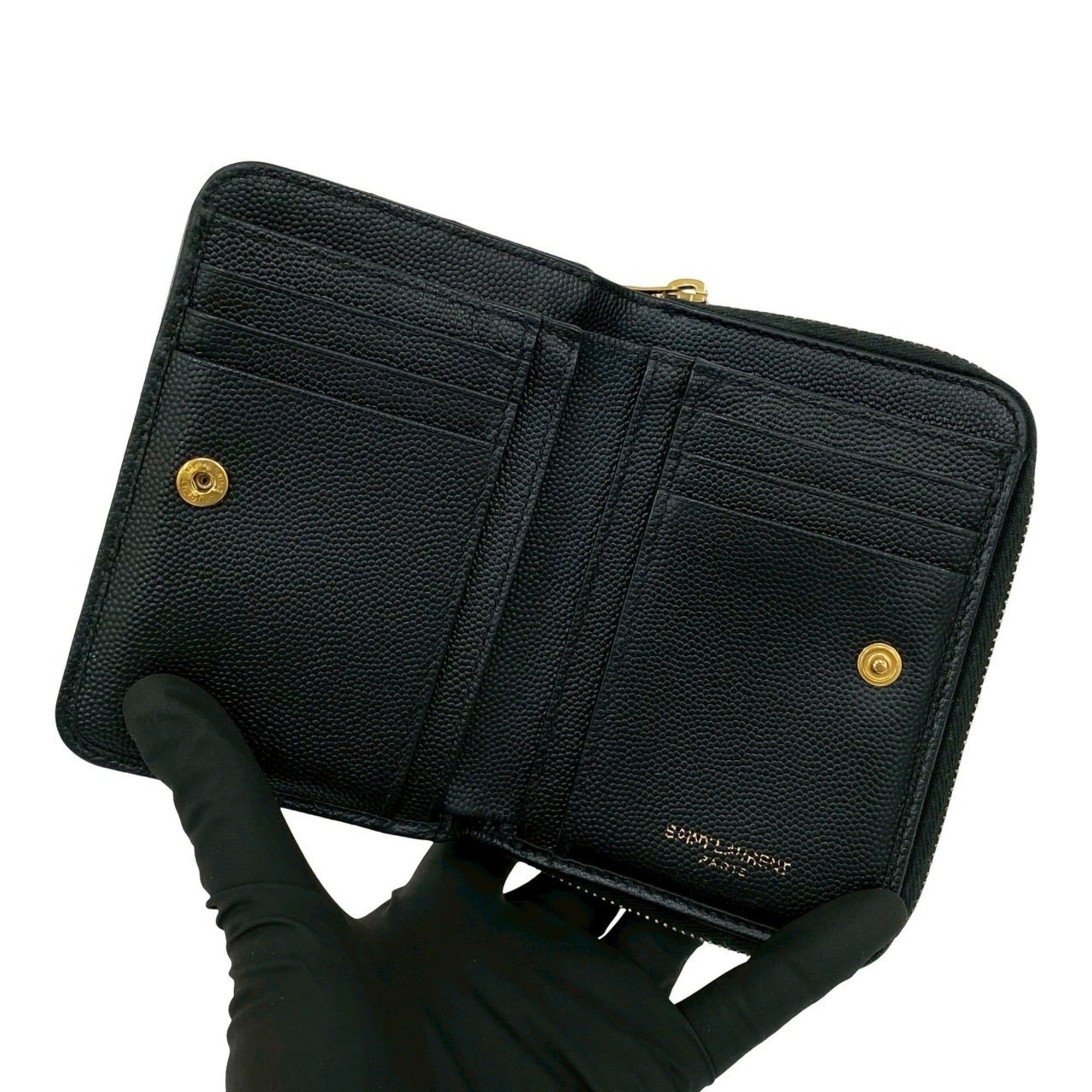 Leather Wallet (Bi-Fold) (Pre-Owned) - Saint Laurent - Modalova