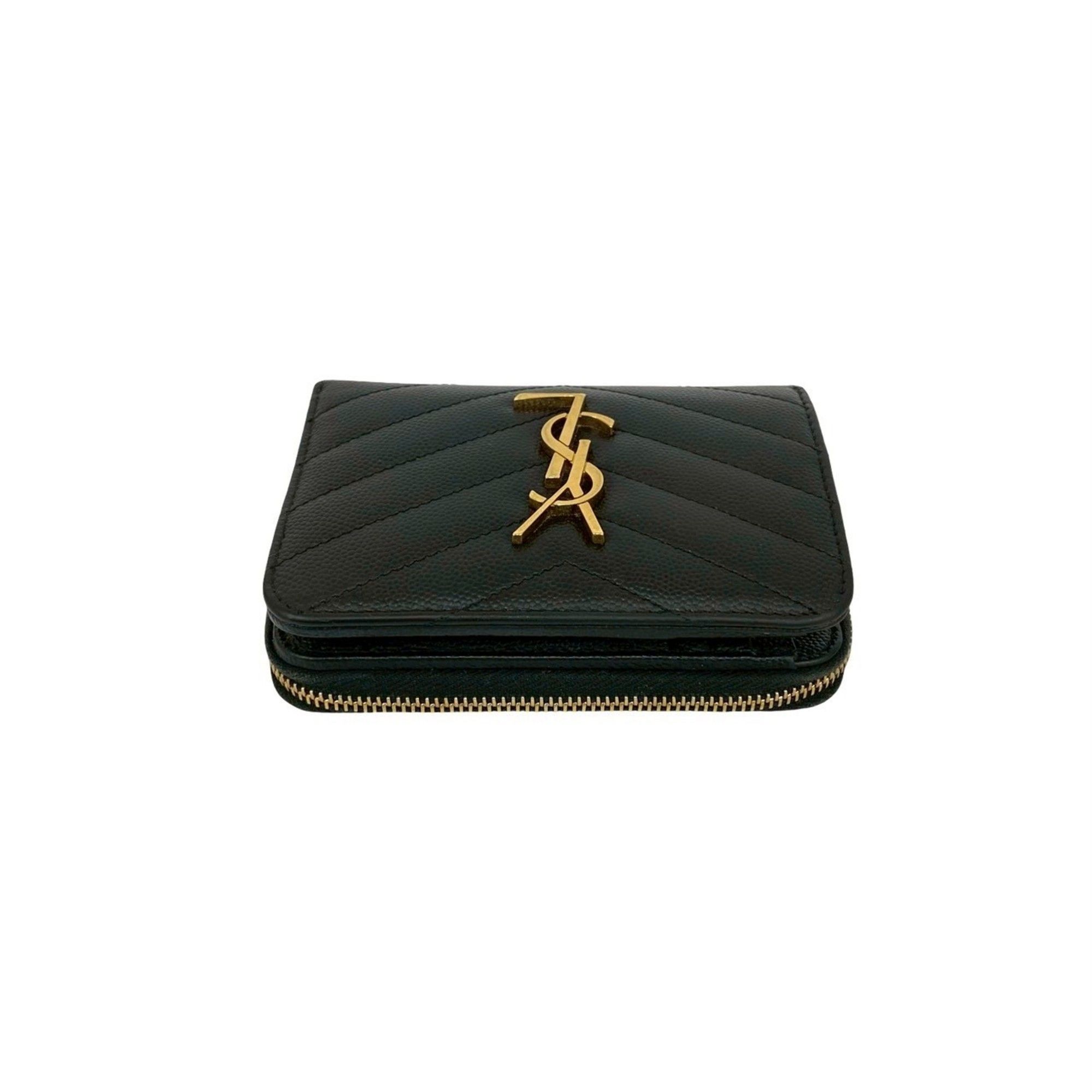 Leather Wallet (Bi-Fold) (Pre-Owned) - Saint Laurent - Modalova