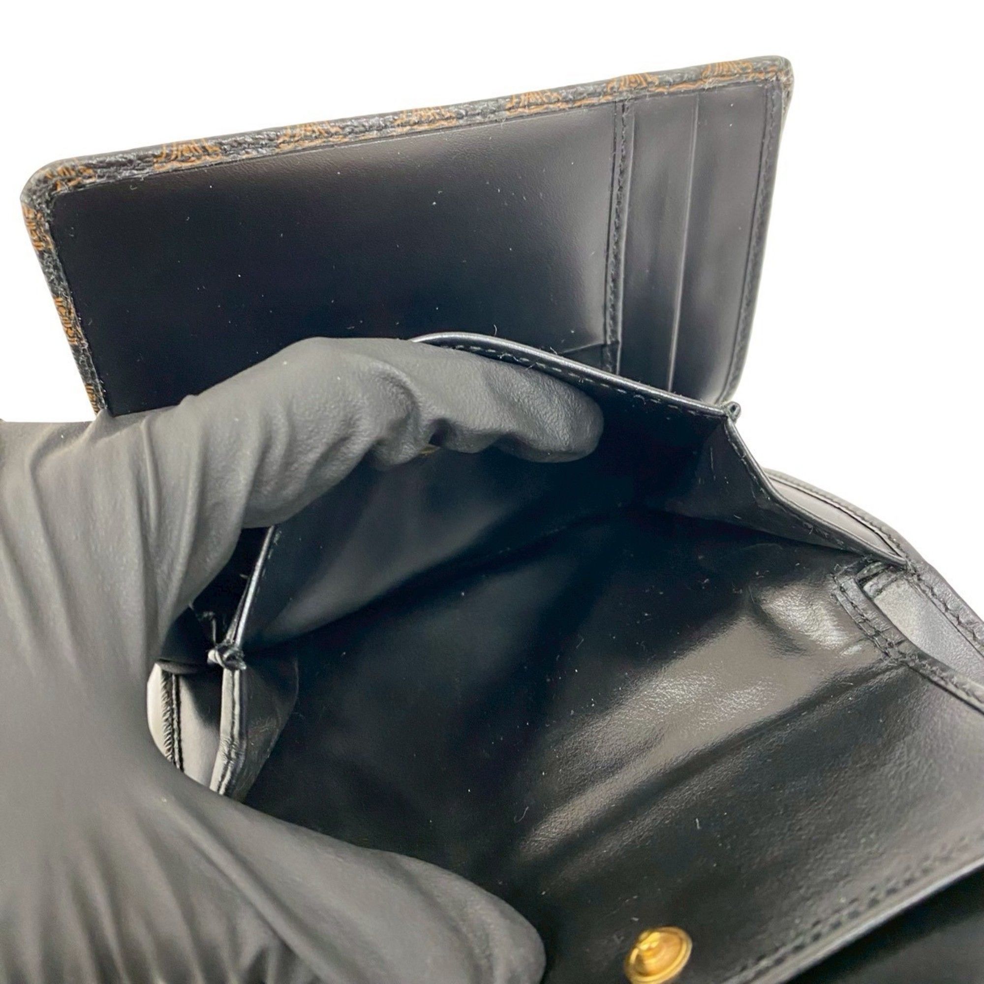 Leather Pvc Wallet (Tri-Fold) (Pre-Owned) - Celine - Modalova