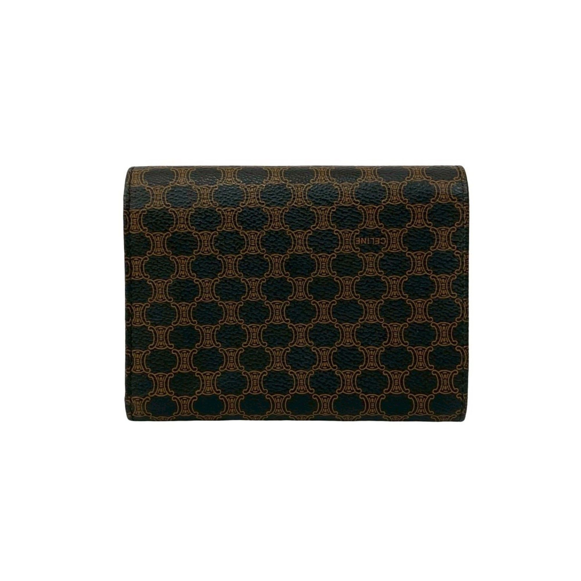 Leather Pvc Wallet (Tri-Fold) (Pre-Owned) - Celine - Modalova