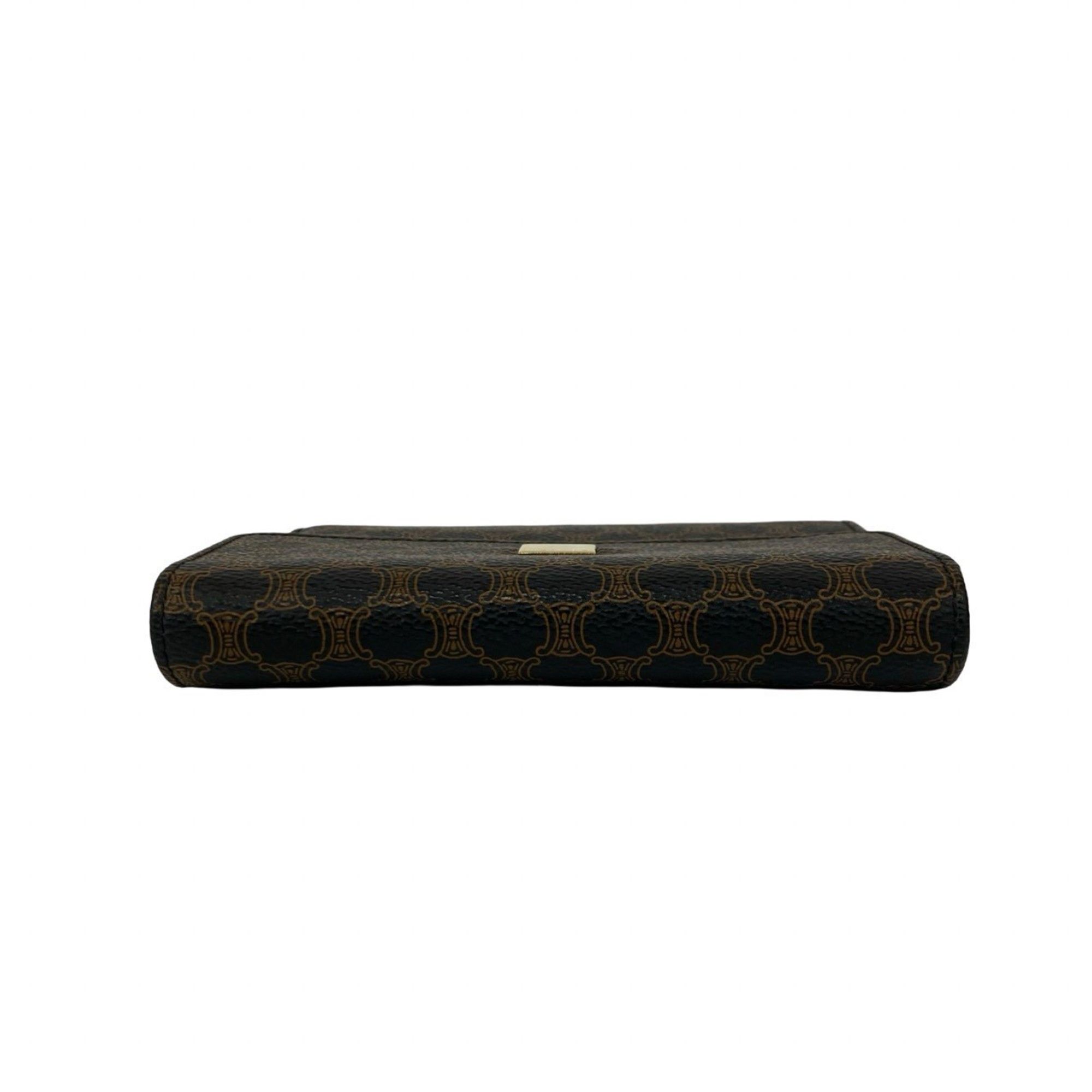 Leather Pvc Wallet (Tri-Fold) (Pre-Owned) - Celine - Modalova