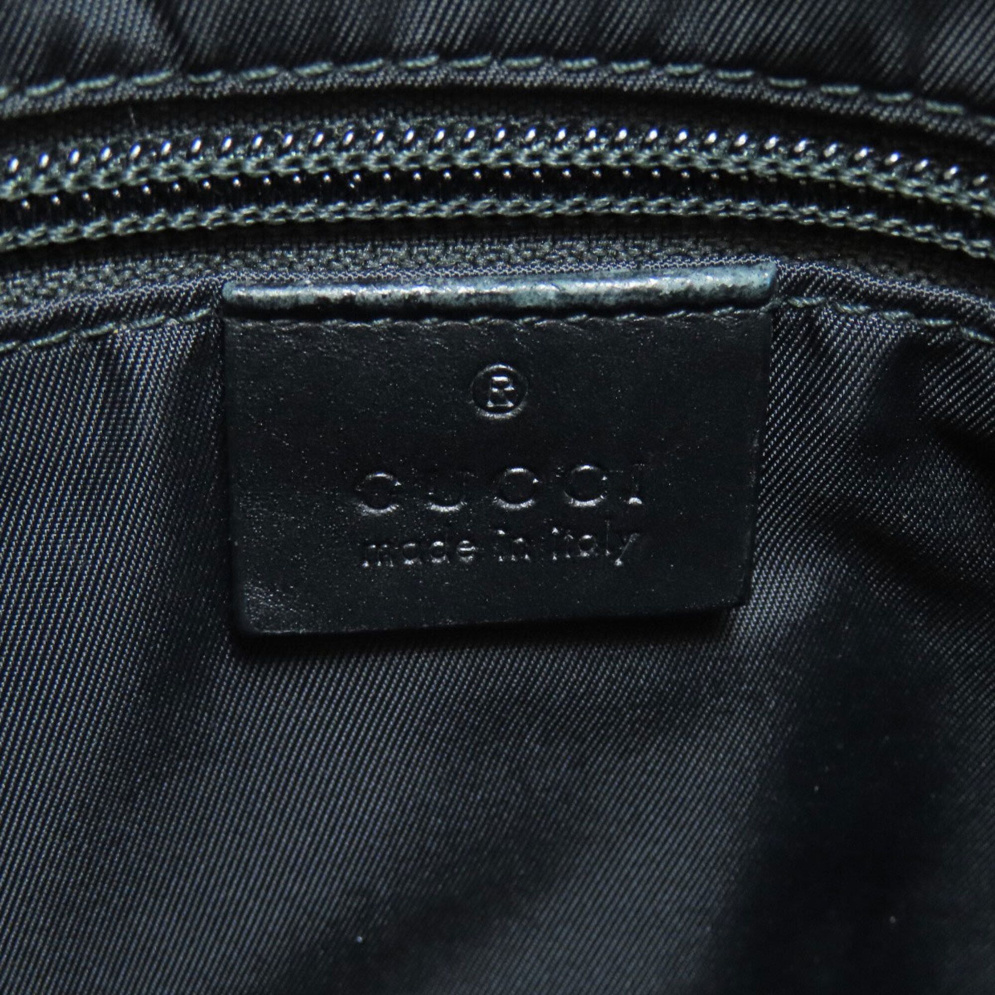 Sherry Line Canvas Leather Shoulder Bag (Pre-Owned) - Gucci - Modalova