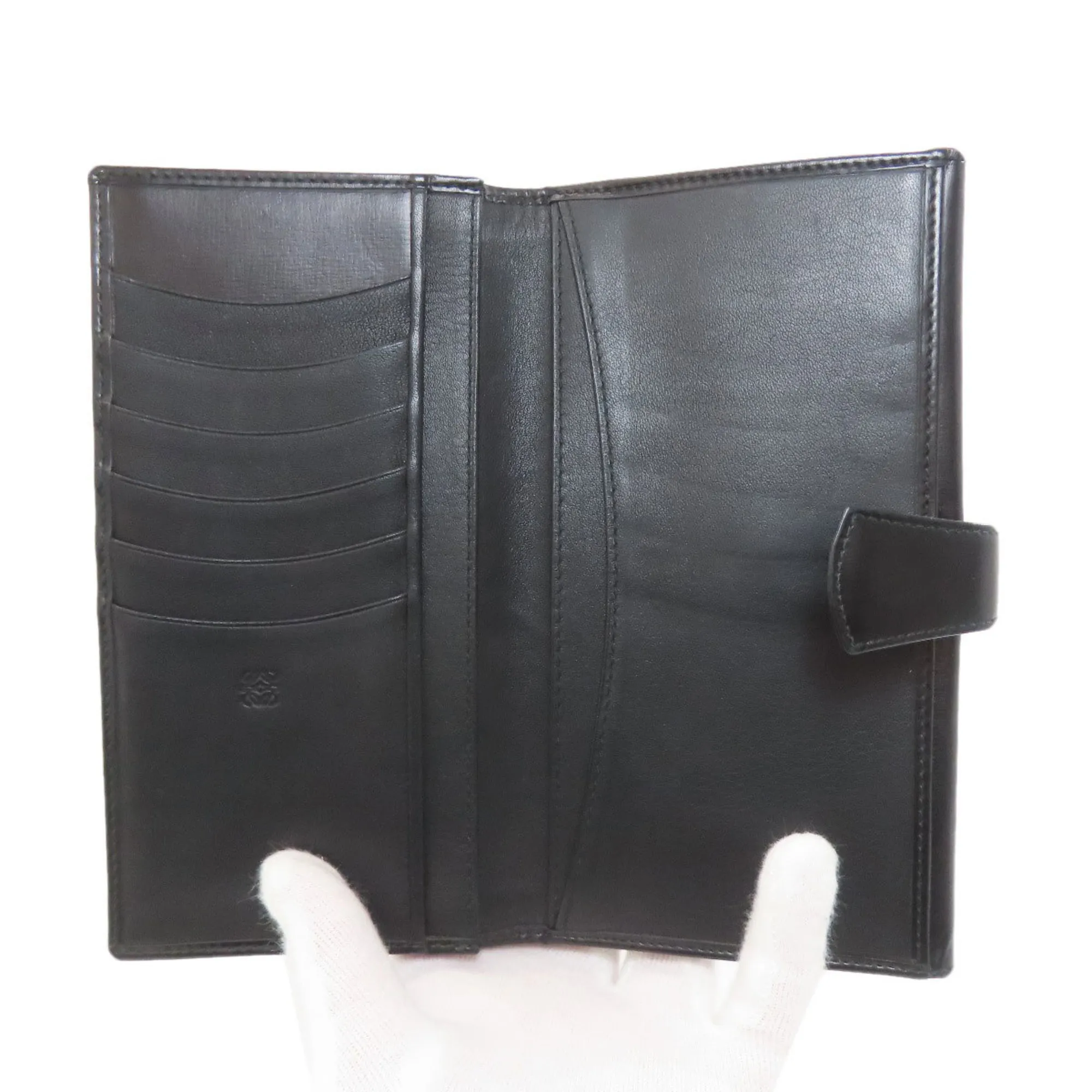 Leather Long Wallet (Bi-Fold) (Pre-Owned) - Loewe - Modalova
