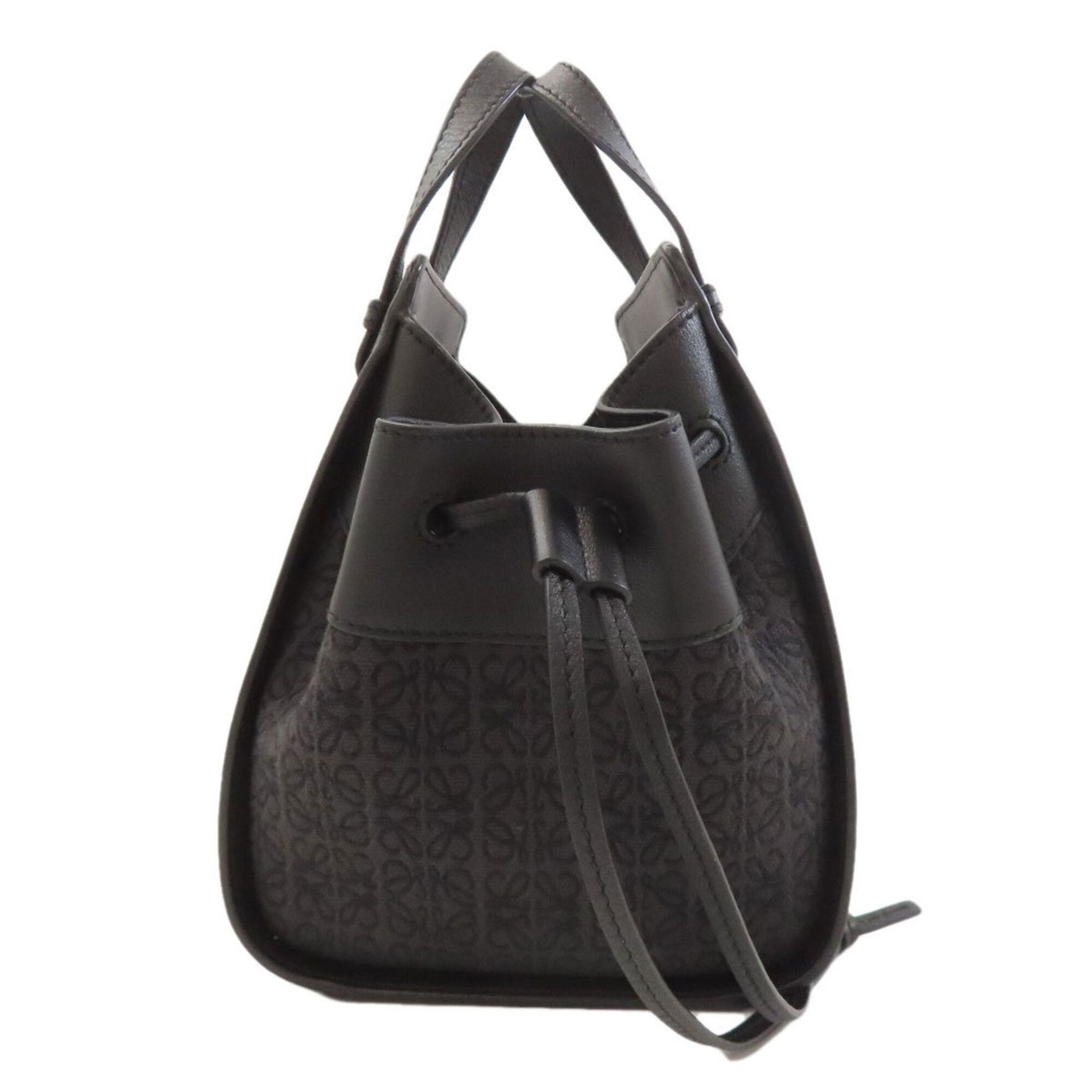 Canvas Leather Handbag (Pre-Owned) - Loewe - Modalova