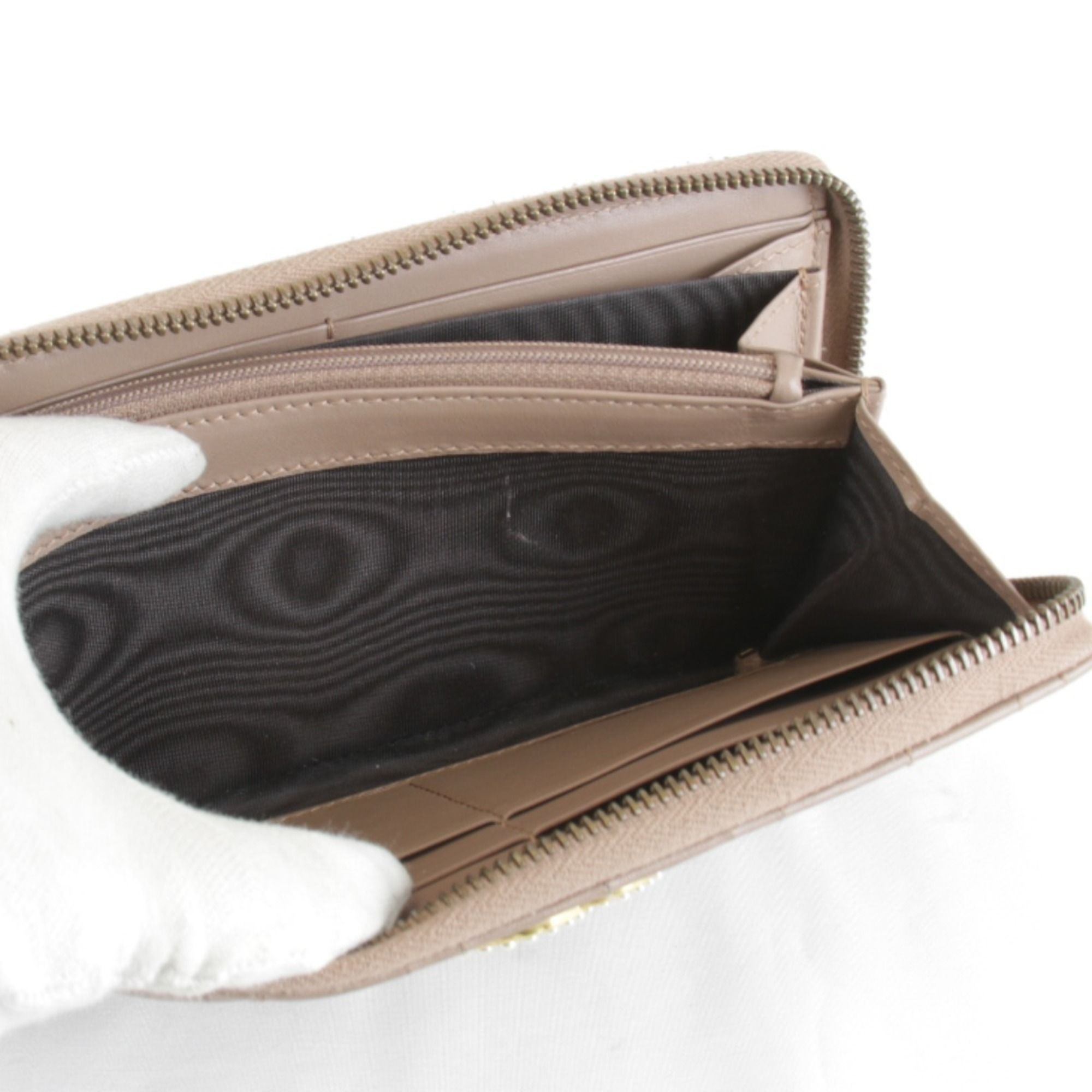 Leather Long Wallet (Bi-Fold) (Pre-Owned) - Gucci - Modalova