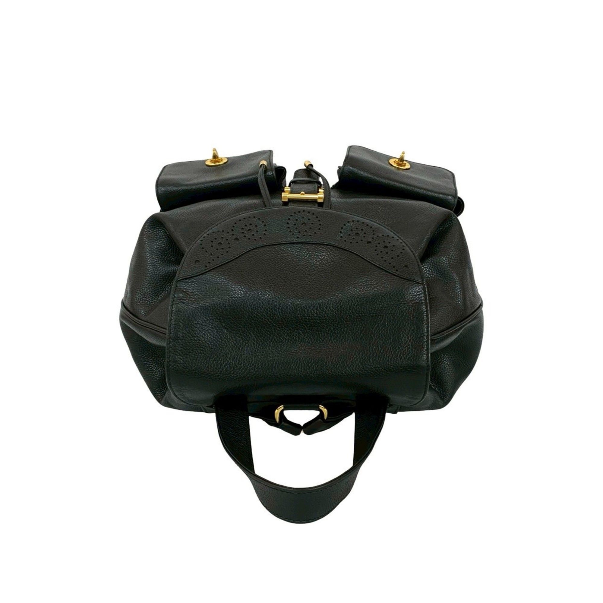 Leather Backpack (Pre-Owned) - Tiffany - Modalova