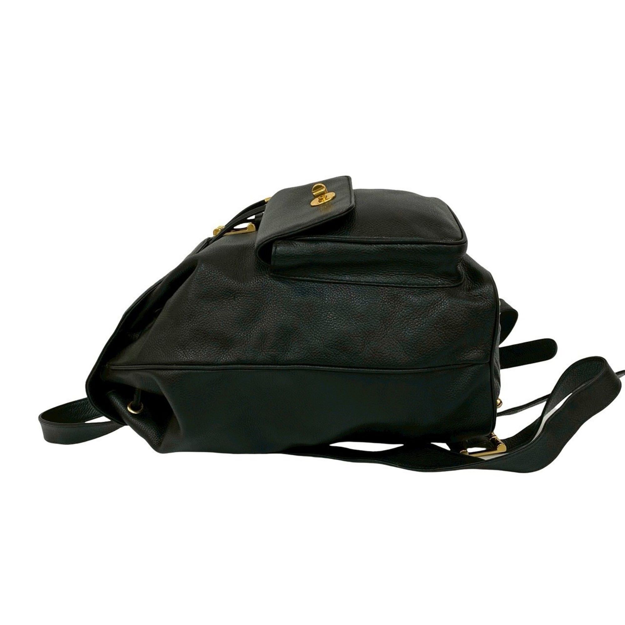 Leather Backpack (Pre-Owned) - Tiffany - Modalova