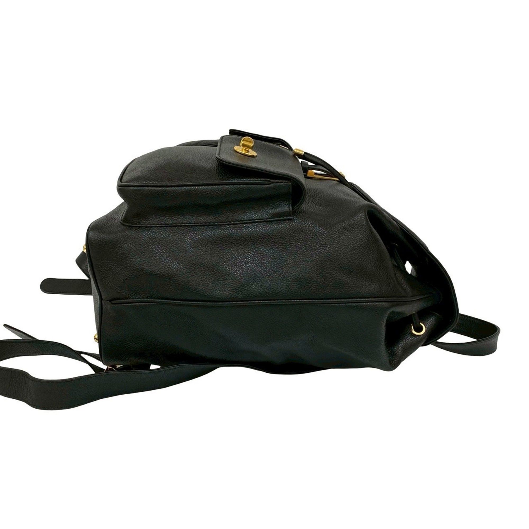 Leather Backpack (Pre-Owned) - Tiffany - Modalova