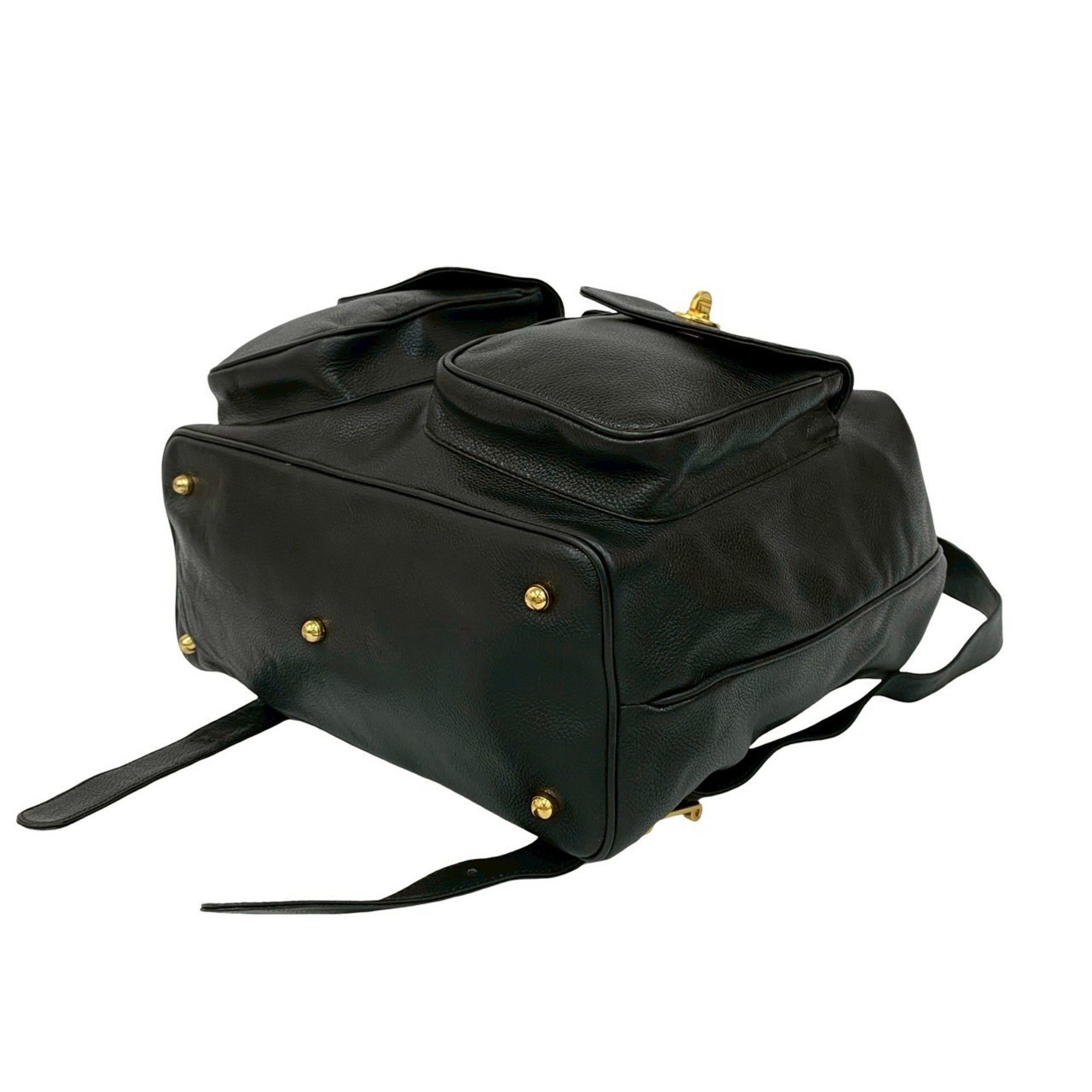 Leather Backpack (Pre-Owned) - Tiffany - Modalova