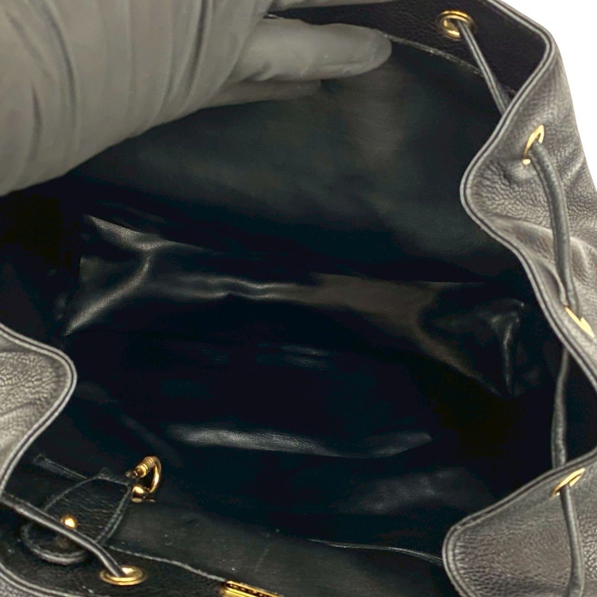 Leather Backpack (Pre-Owned) - Tiffany - Modalova