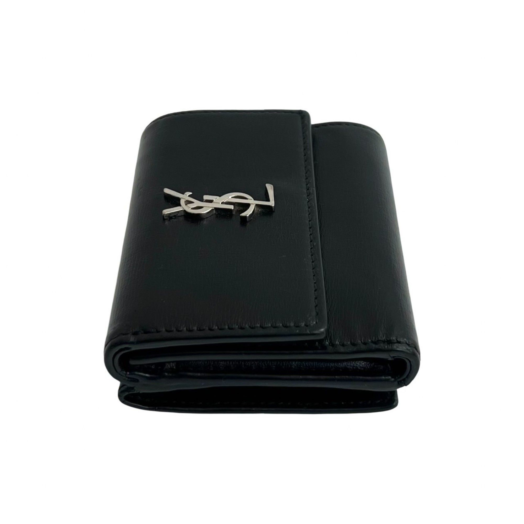 Leather Wallet (Tri-Fold) (Pre-Owned) - Saint Laurent - Modalova