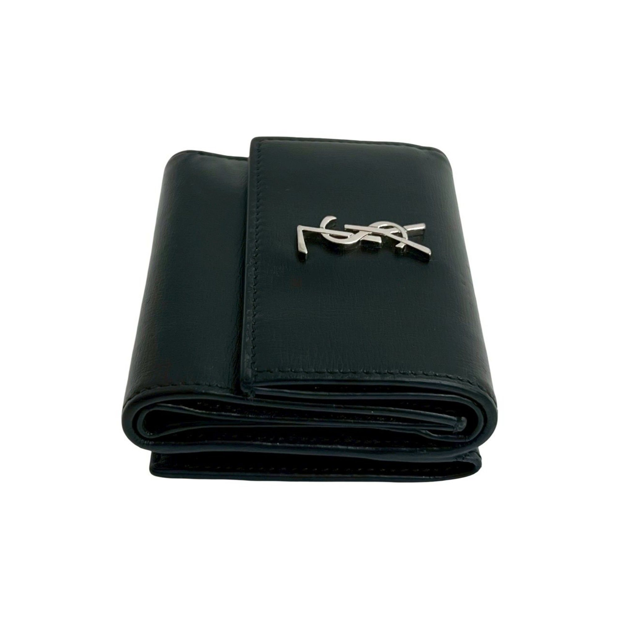 Leather Wallet (Tri-Fold) (Pre-Owned) - Saint Laurent - Modalova