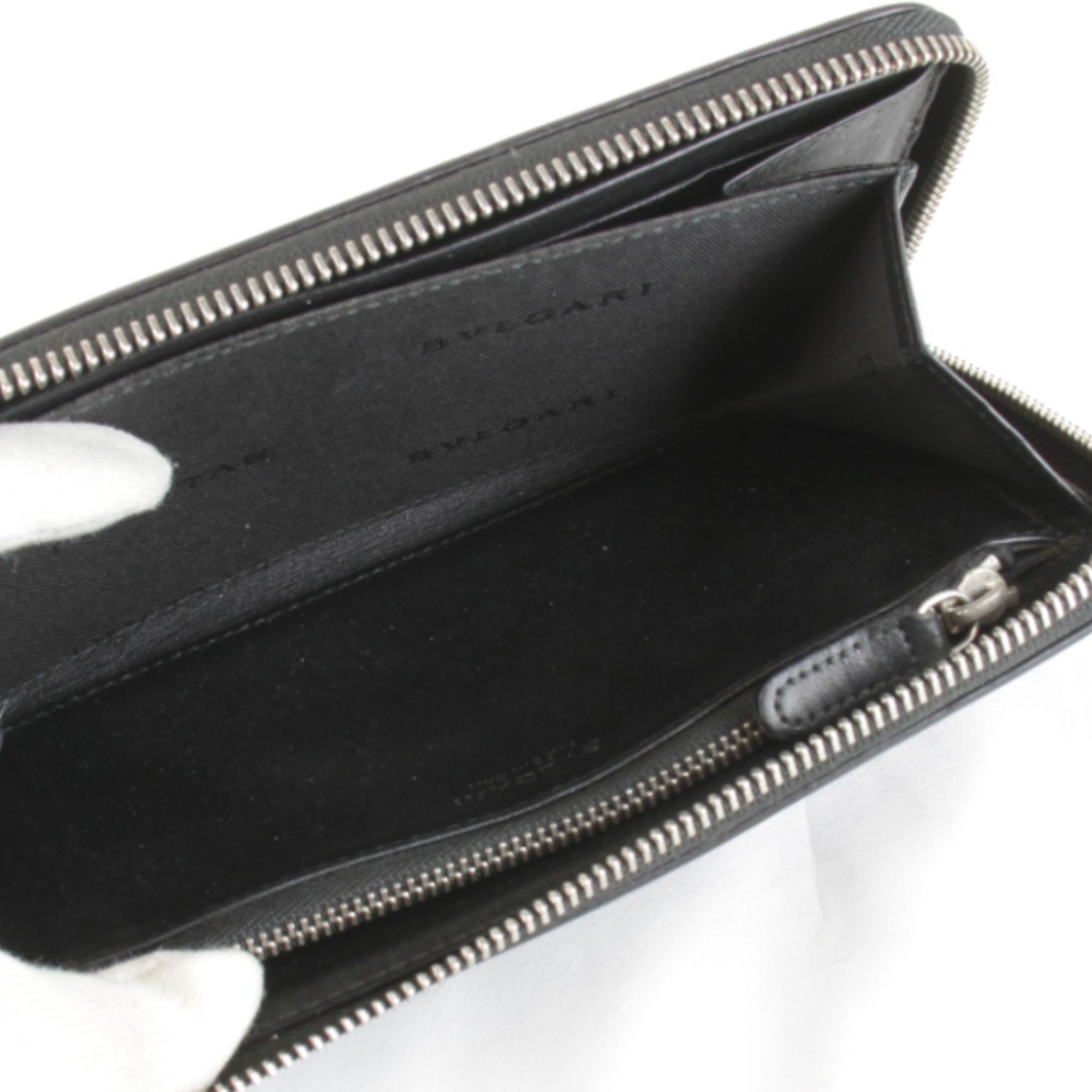 Leather Long Wallet (Bi-Fold) (Pre-Owned) - Bvlgari - Modalova