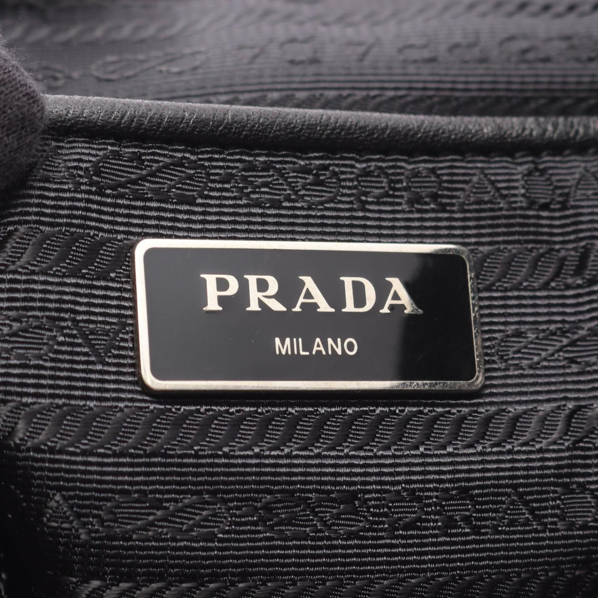 Nylon Leather Backpack Handbag (Pre-Owned) - Prada - Modalova