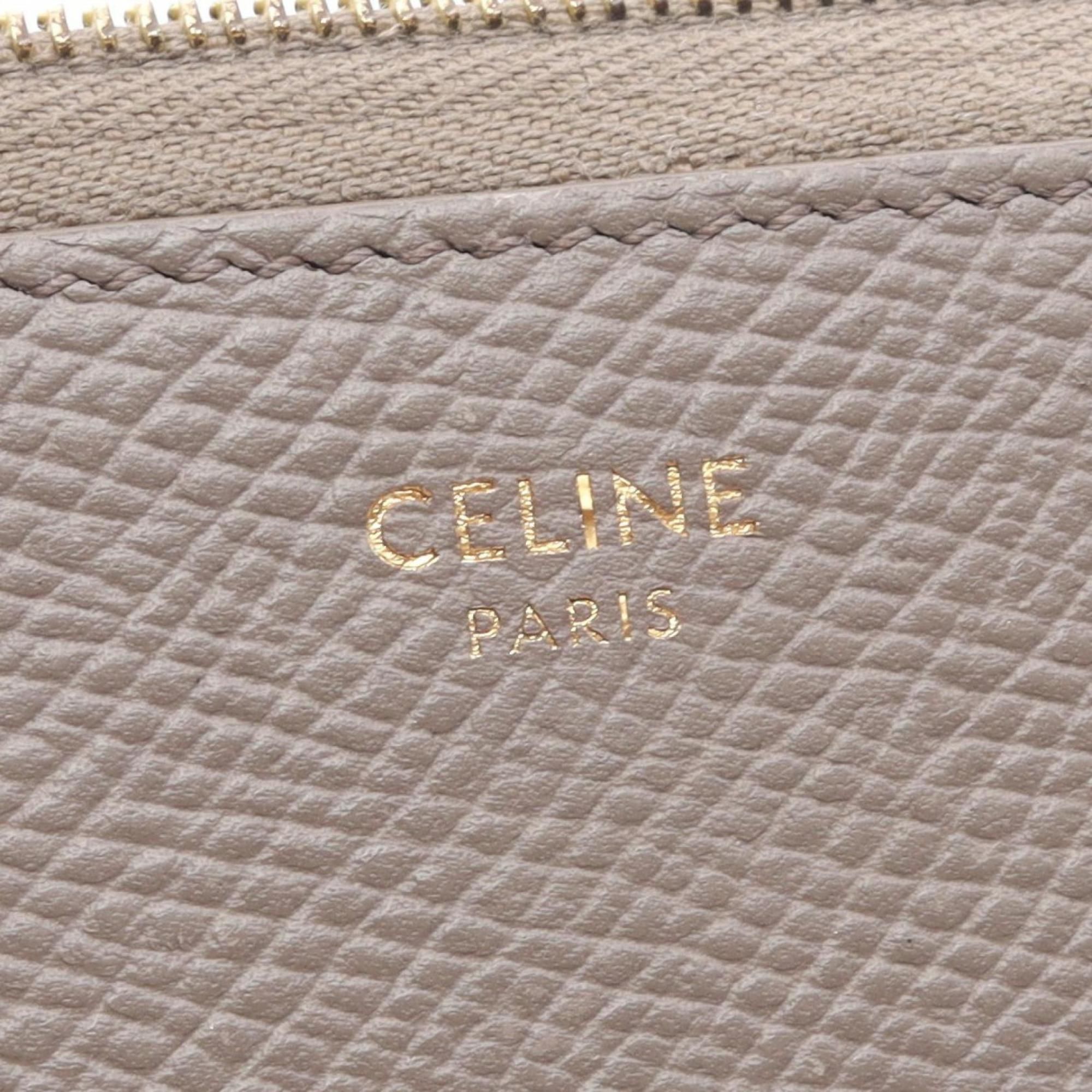 Leather Long Wallet (Bi-Fold) (Pre-Owned) - Celine - Modalova
