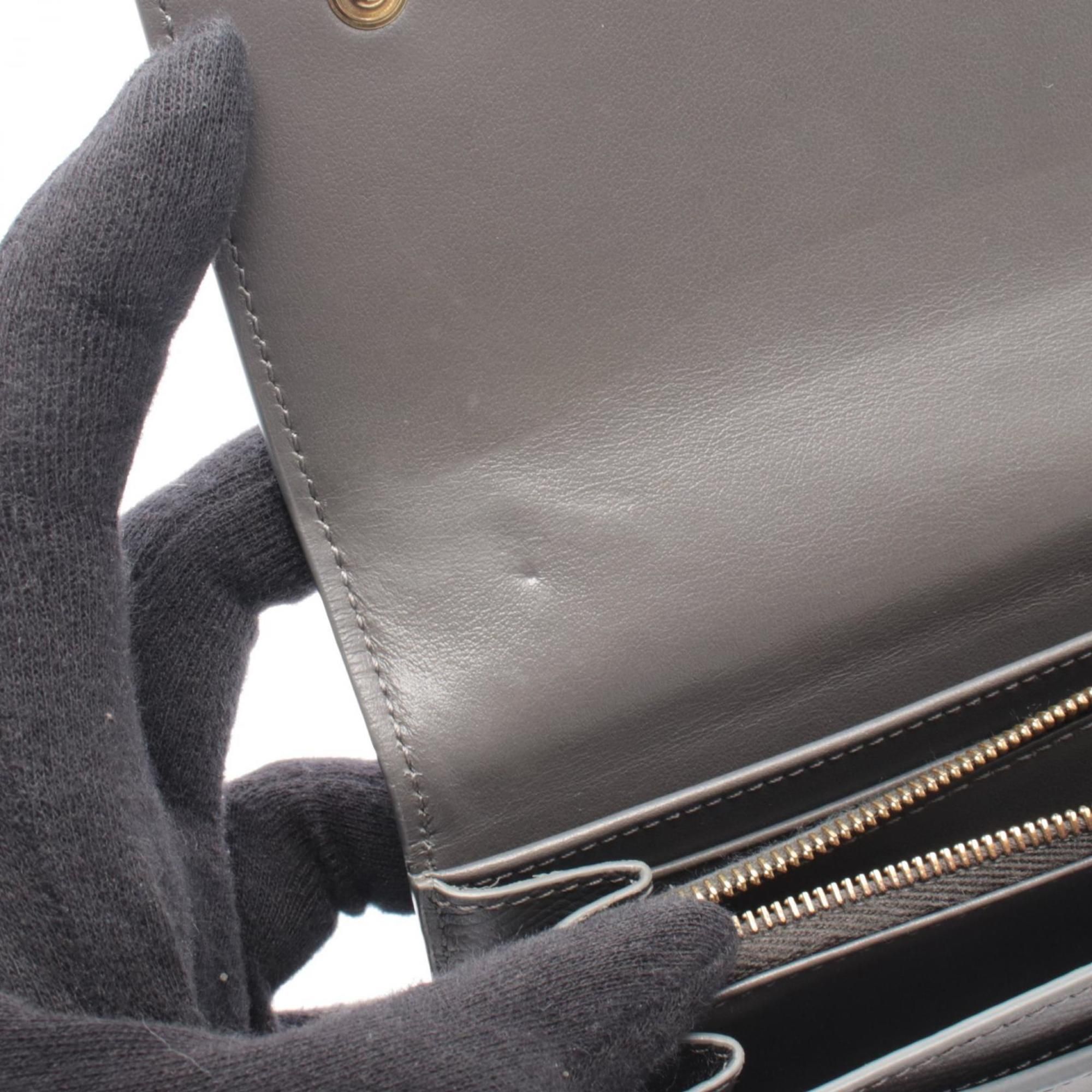 Leather Long Wallet (Bi-Fold) (Pre-Owned) - Celine - Modalova