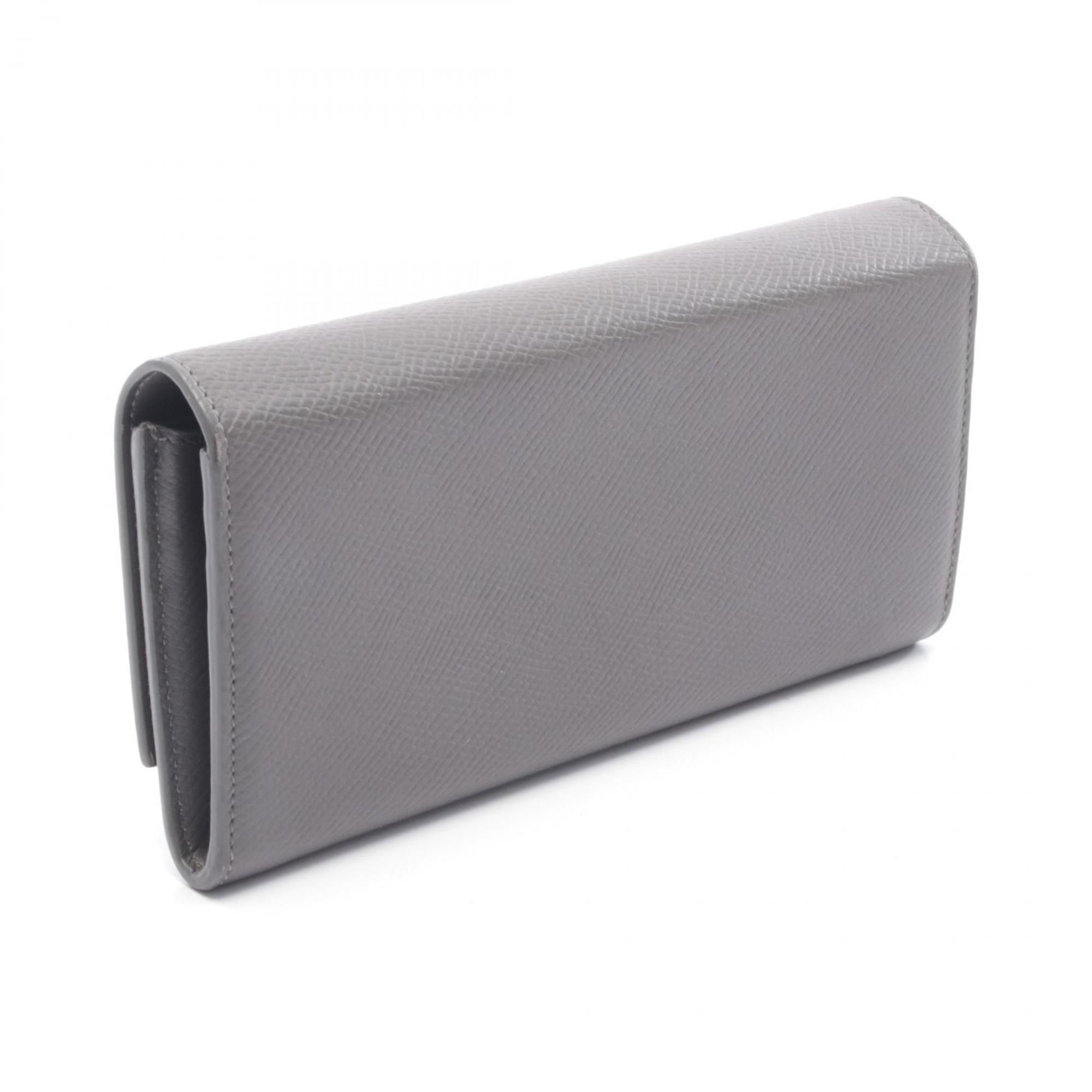 Leather Long Wallet (Bi-Fold) (Pre-Owned) - Celine - Modalova