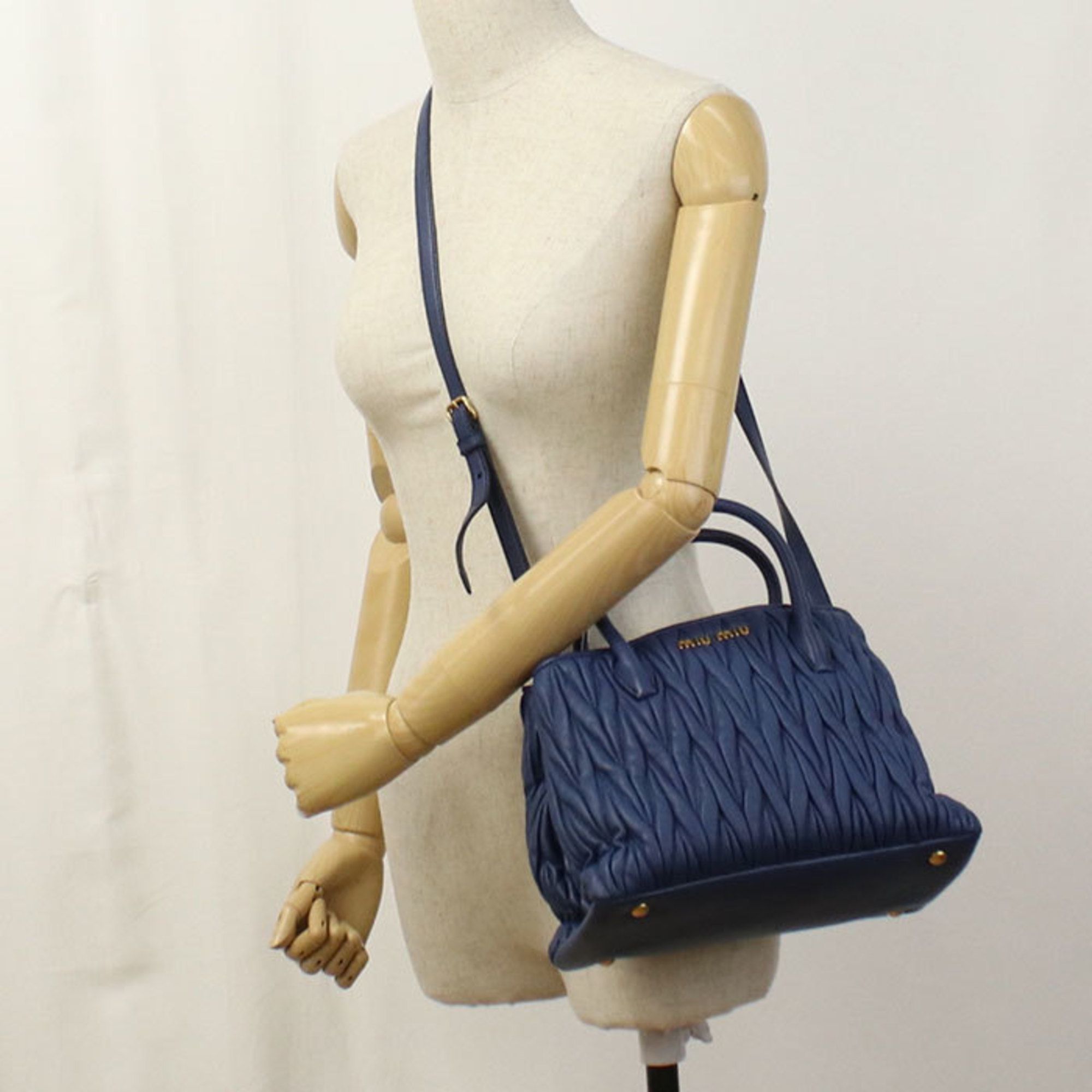 Leather Tote Bag (Pre-Owned) - Miu Miu - Modalova