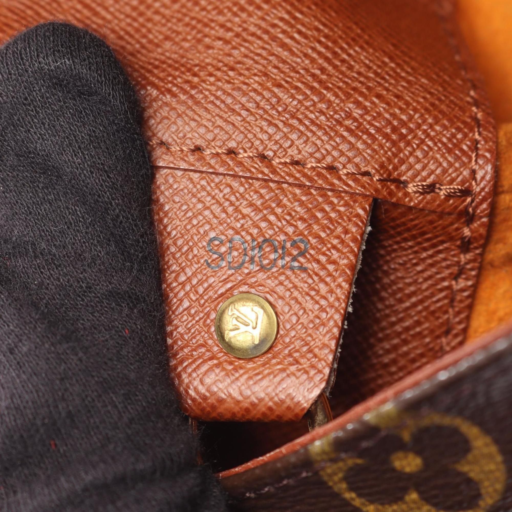 Coated Canvas Leather Handbag Shoulder Bag (Pre-Owned) - Louis Vuitton - Modalova