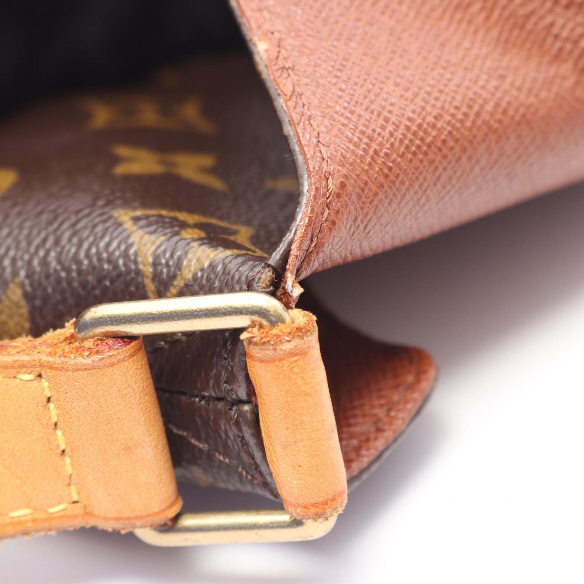 Coated Canvas Leather Handbag Shoulder Bag (Pre-Owned) - Louis Vuitton - Modalova