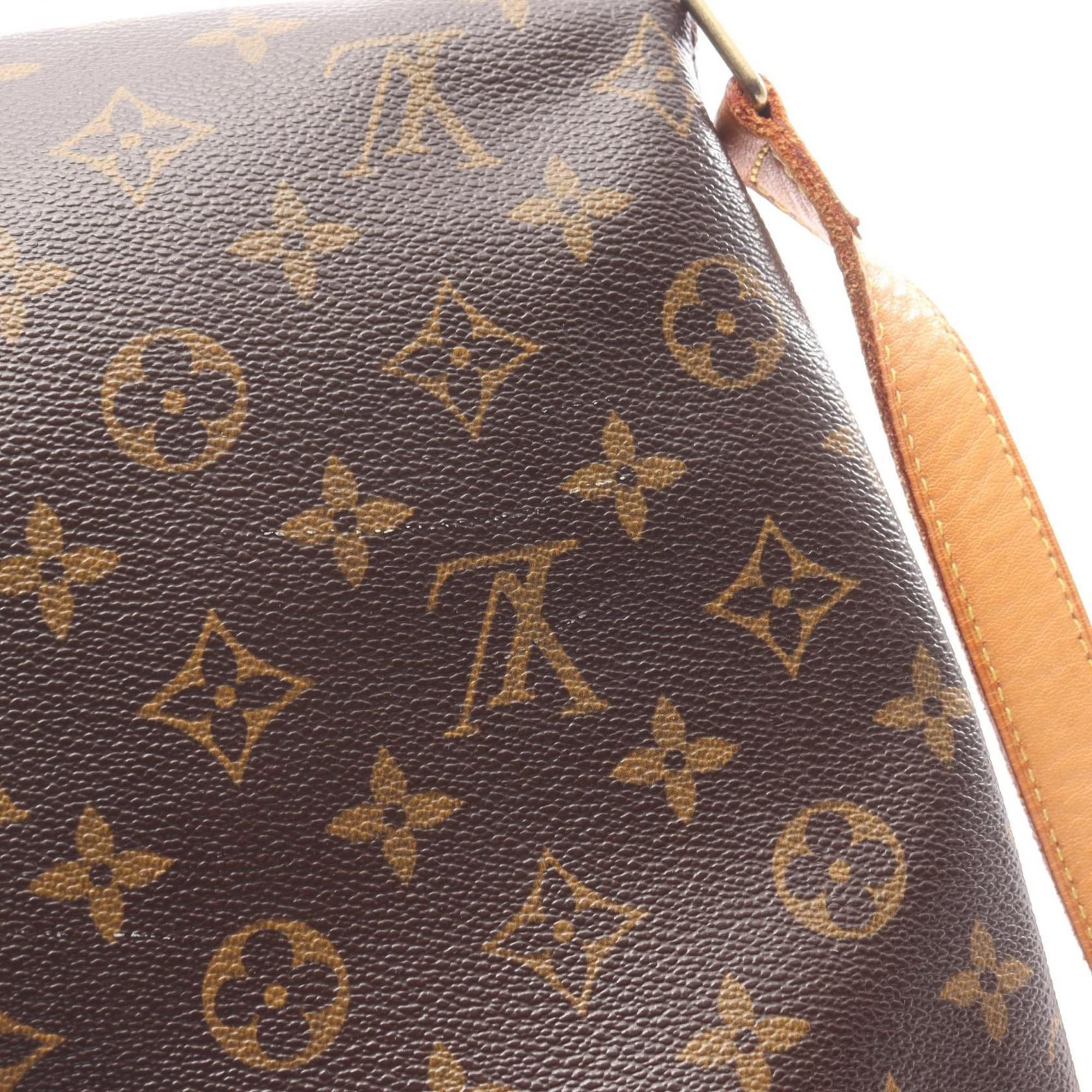 Coated Canvas Leather Handbag Shoulder Bag (Pre-Owned) - Louis Vuitton - Modalova