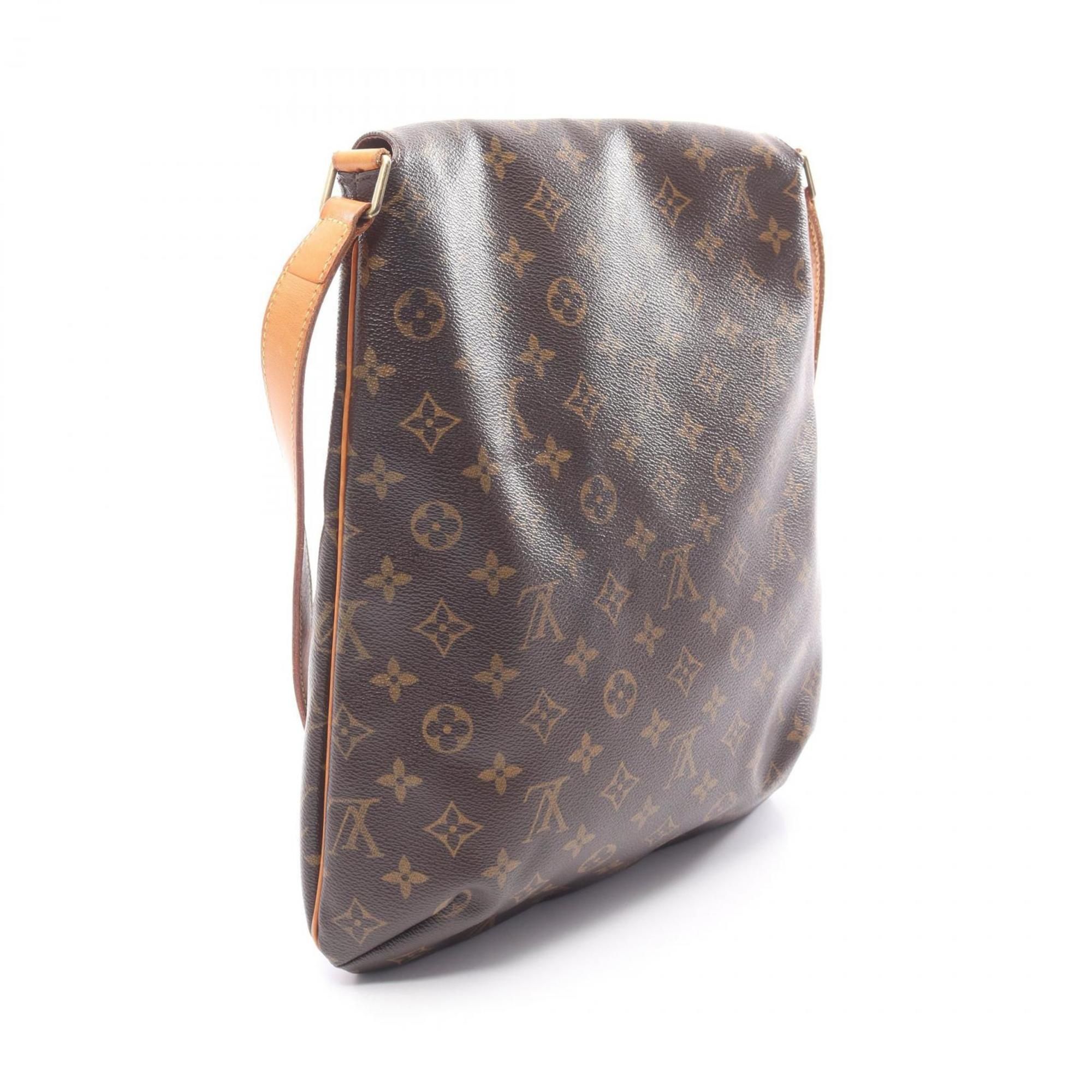 Coated Canvas Leather Handbag Shoulder Bag (Pre-Owned) - Louis Vuitton - Modalova