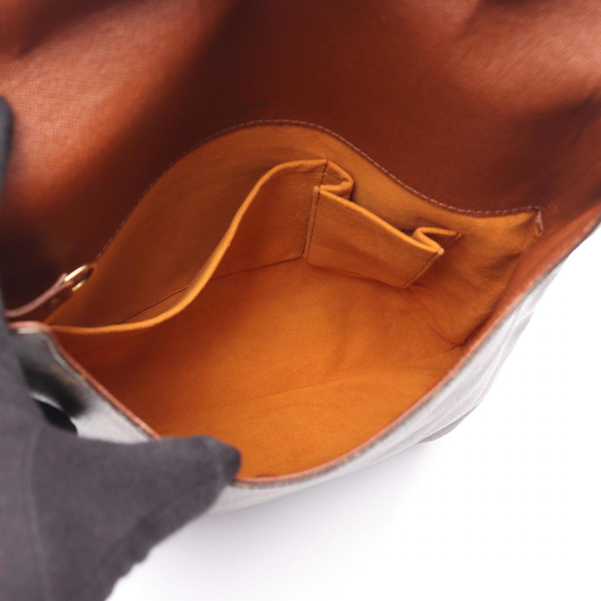 Coated Canvas Leather Handbag Shoulder Bag (Pre-Owned) - Louis Vuitton - Modalova