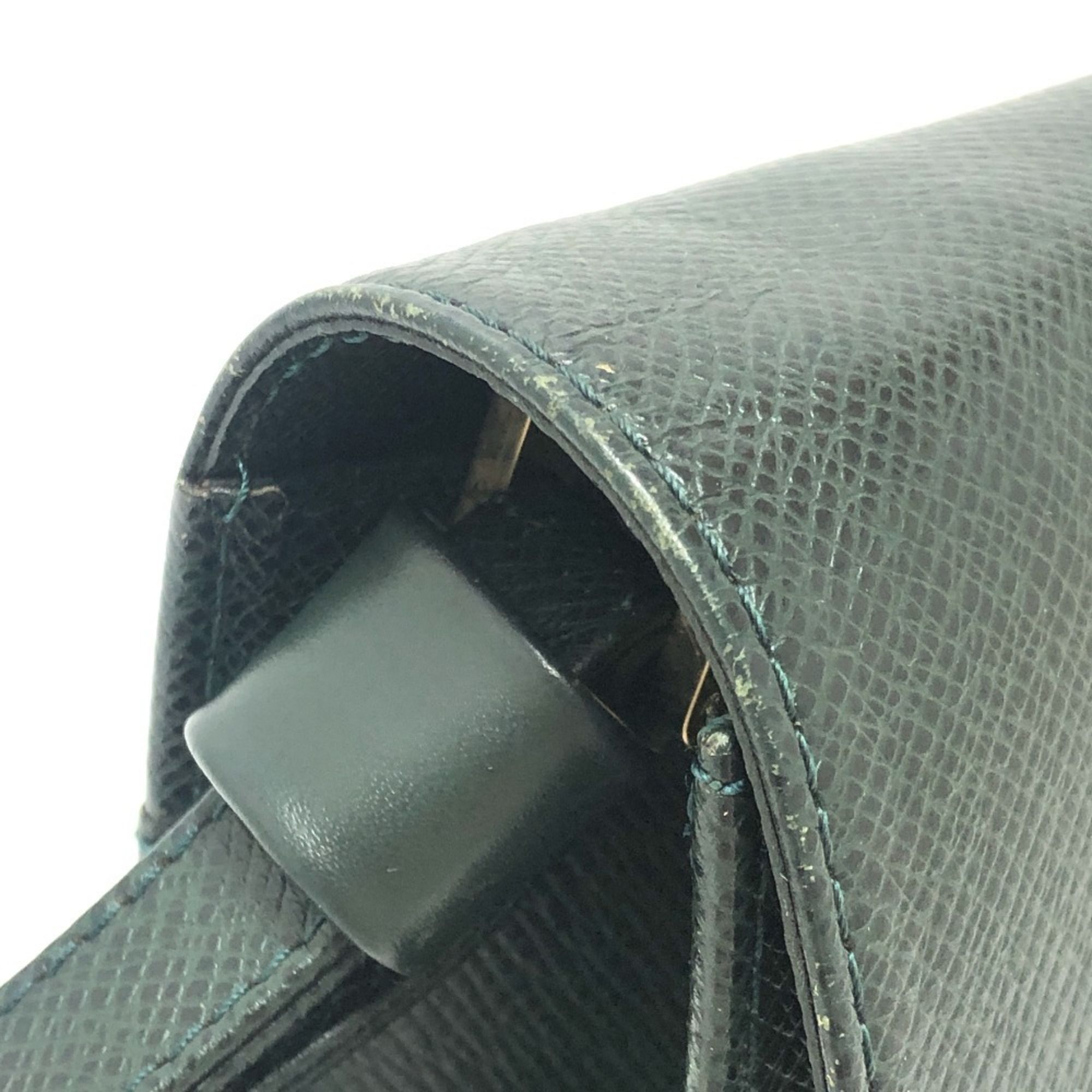 Leather Taiga Leather Clutch Bag (Pre-Owned) - Louis Vuitton - Modalova