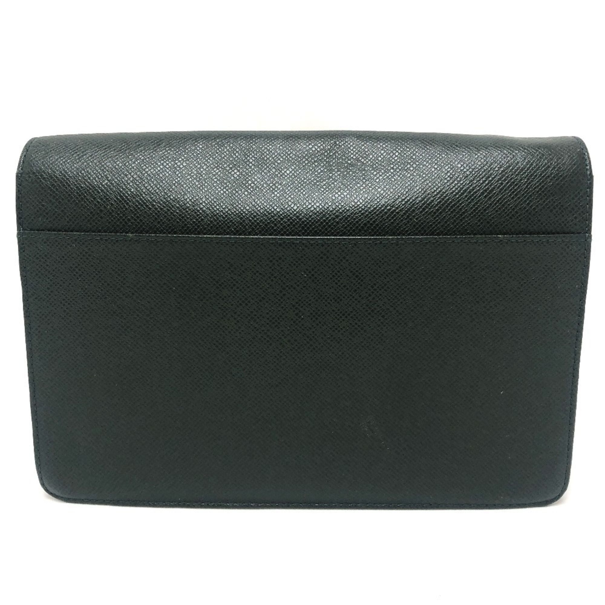 Leather Taiga Leather Clutch Bag (Pre-Owned) - Louis Vuitton - Modalova