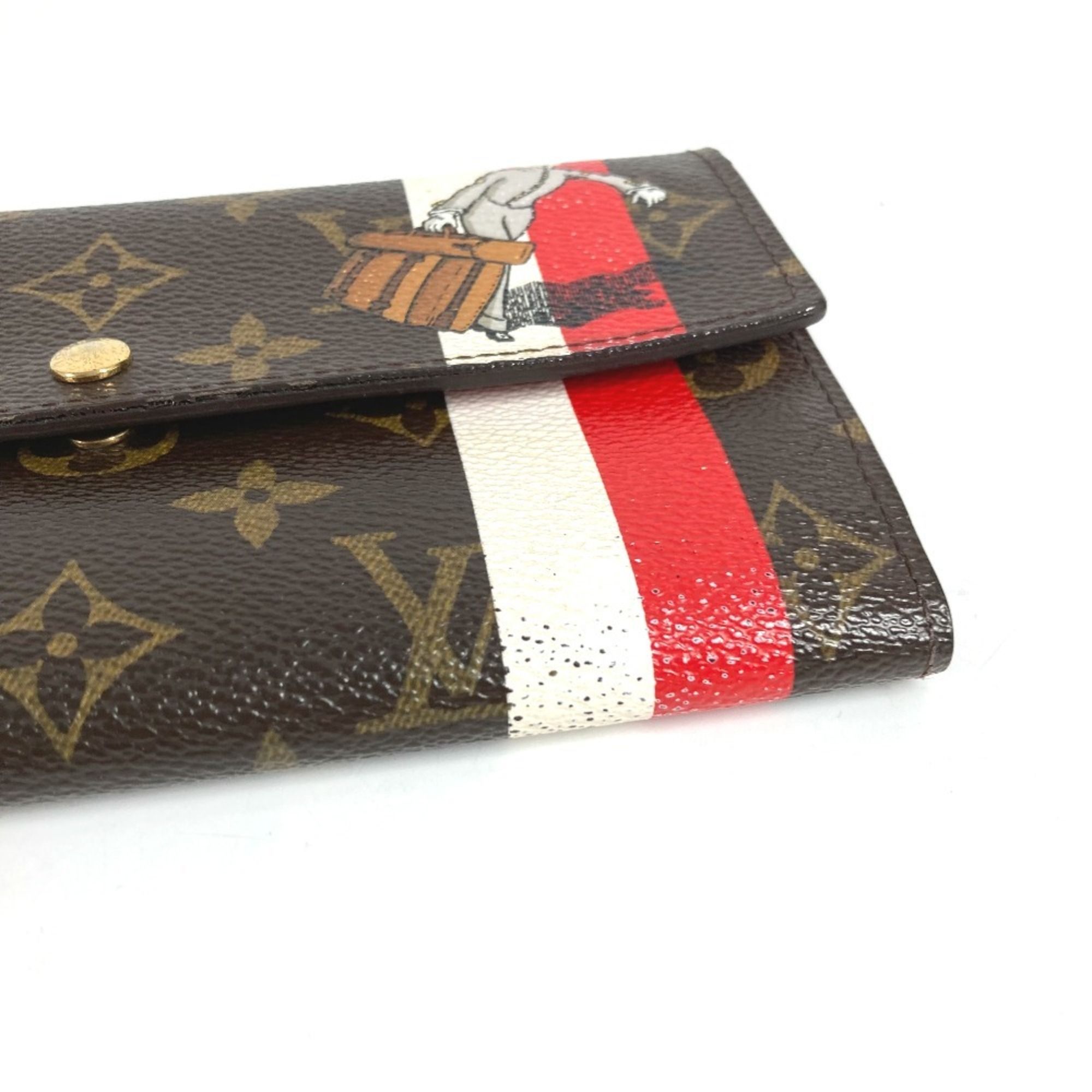 Canvas Monogram Long Wallet (Tri-Fold) (Pre-Owned) - Louis Vuitton - Modalova