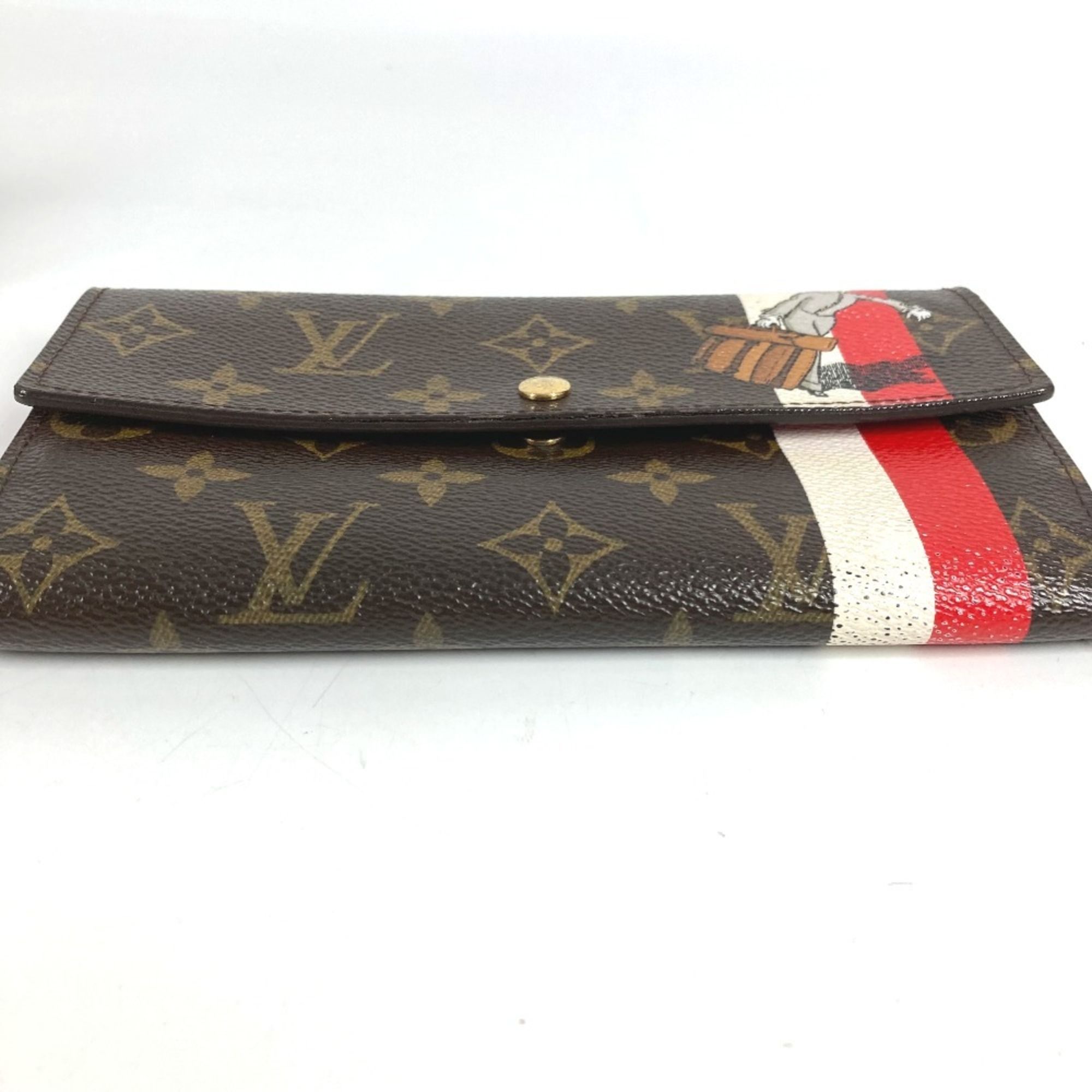 Canvas Monogram Long Wallet (Tri-Fold) (Pre-Owned) - Louis Vuitton - Modalova
