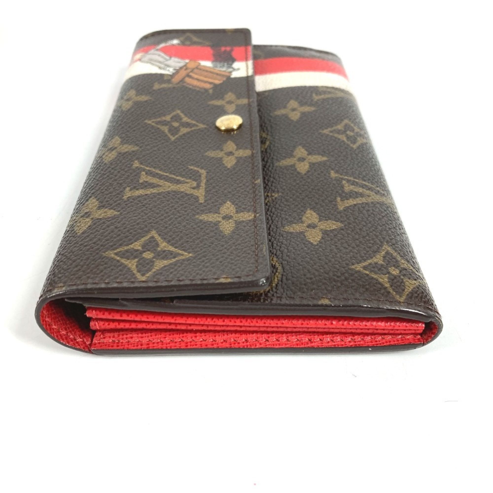 Canvas Monogram Long Wallet (Tri-Fold) (Pre-Owned) - Louis Vuitton - Modalova